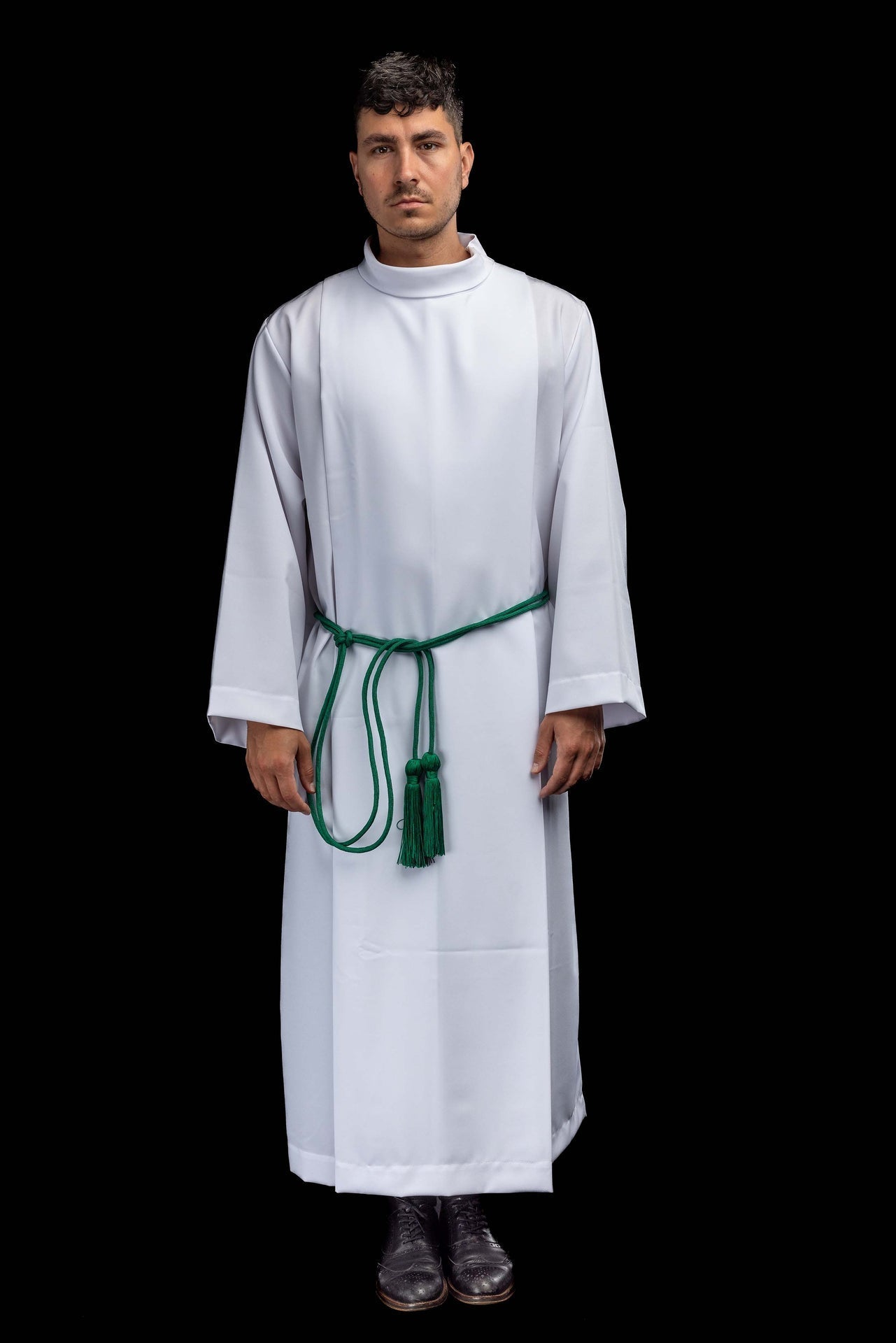 Cingulum liturgique vert CIN/811 - CHASUBLES.FR