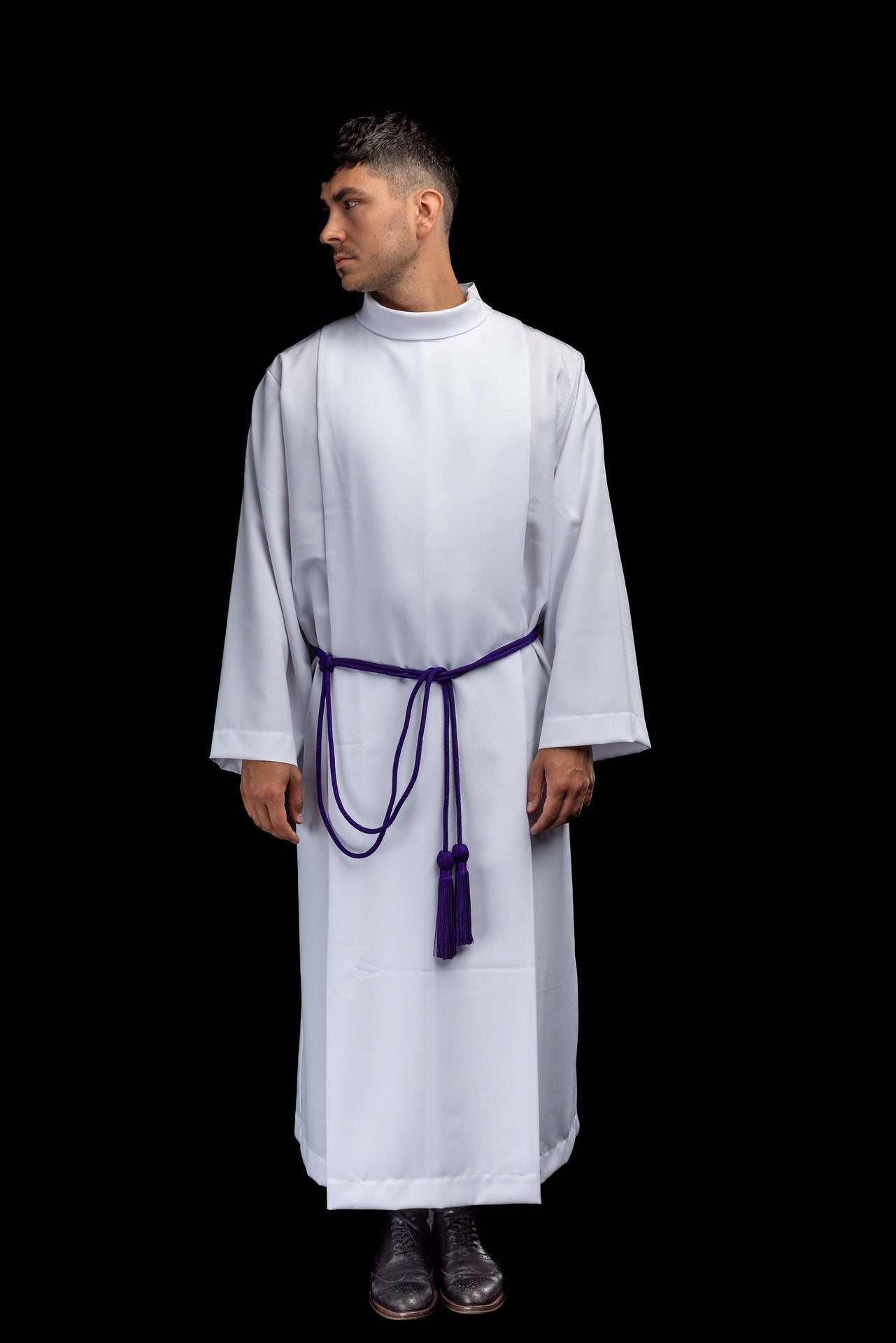 Cingulum liturgique violet CIN/813 - CHASUBLES.FR
