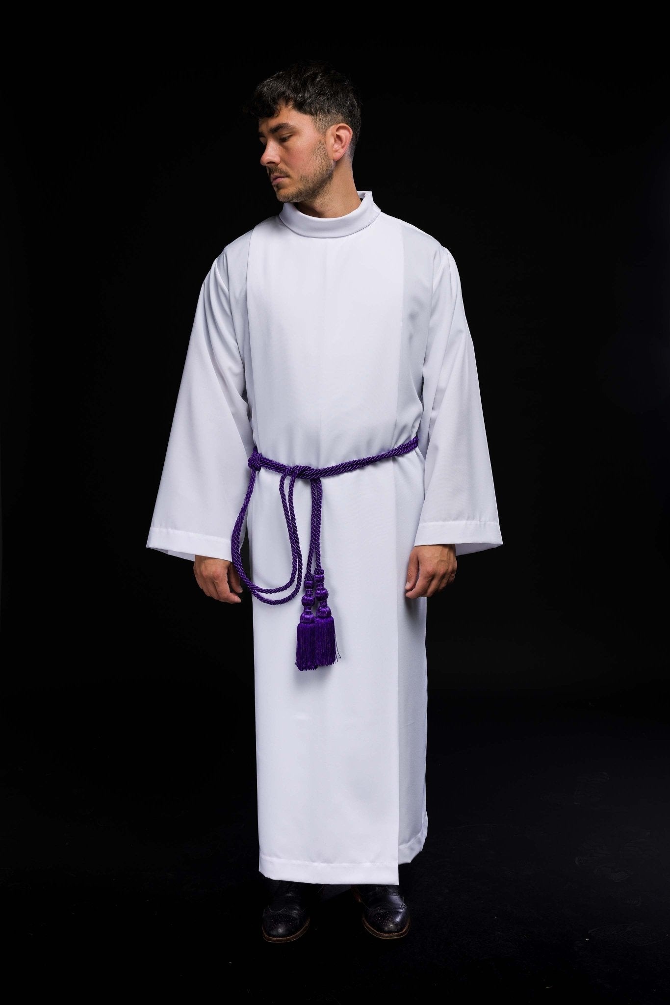 Cingulum liturgique violet CIN/003 - CHASUBLES.FR