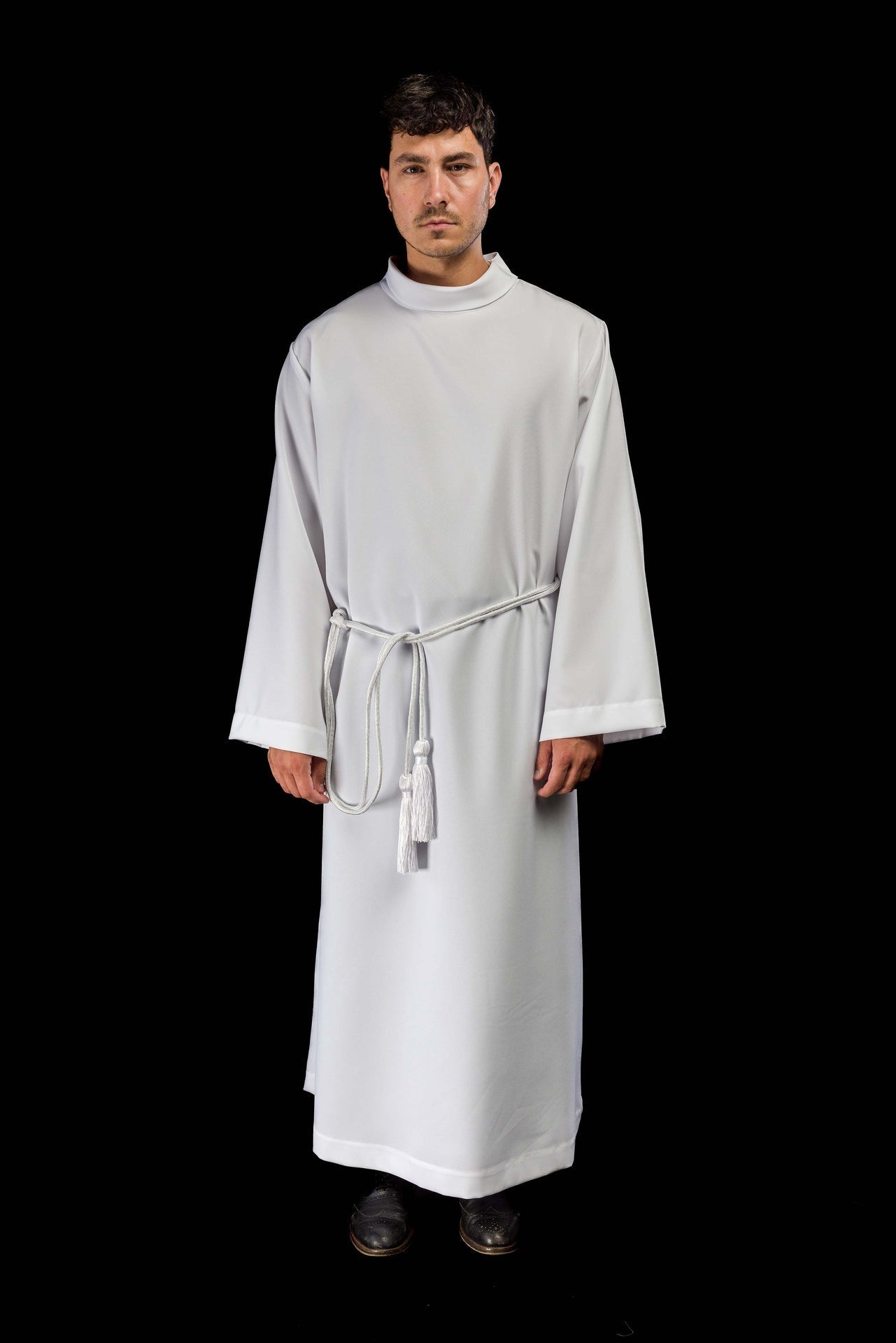 Cordon liturgique blanc CIN/801 - CHASUBLES.FR