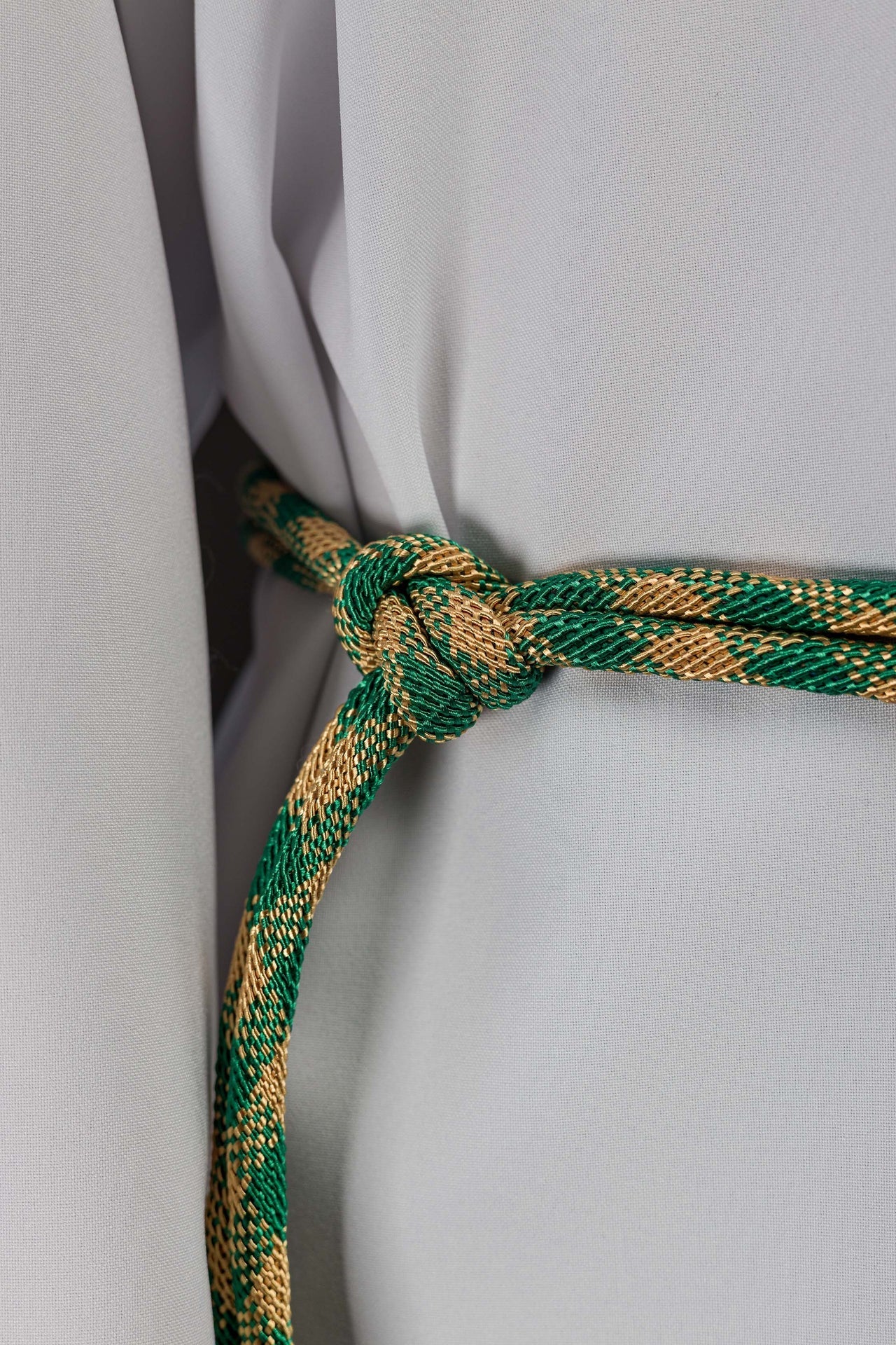 Cordon liturgique vert et doré Premium CIN/806 - CHASUBLES.FR