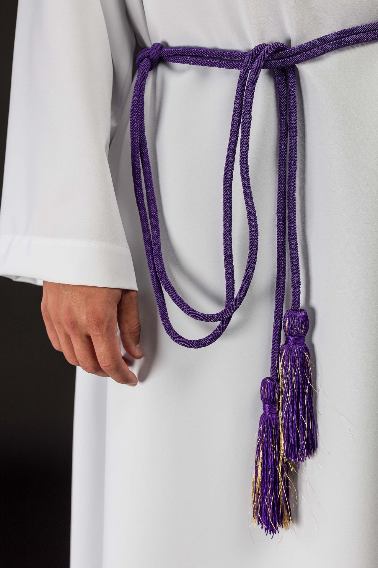 Cordon liturgique violet Premium CIN/809 - CHASUBLES.FR