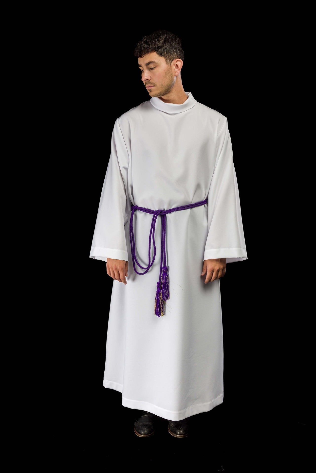 Cordon liturgique violet Premium CIN/809 - CHASUBLES.FR