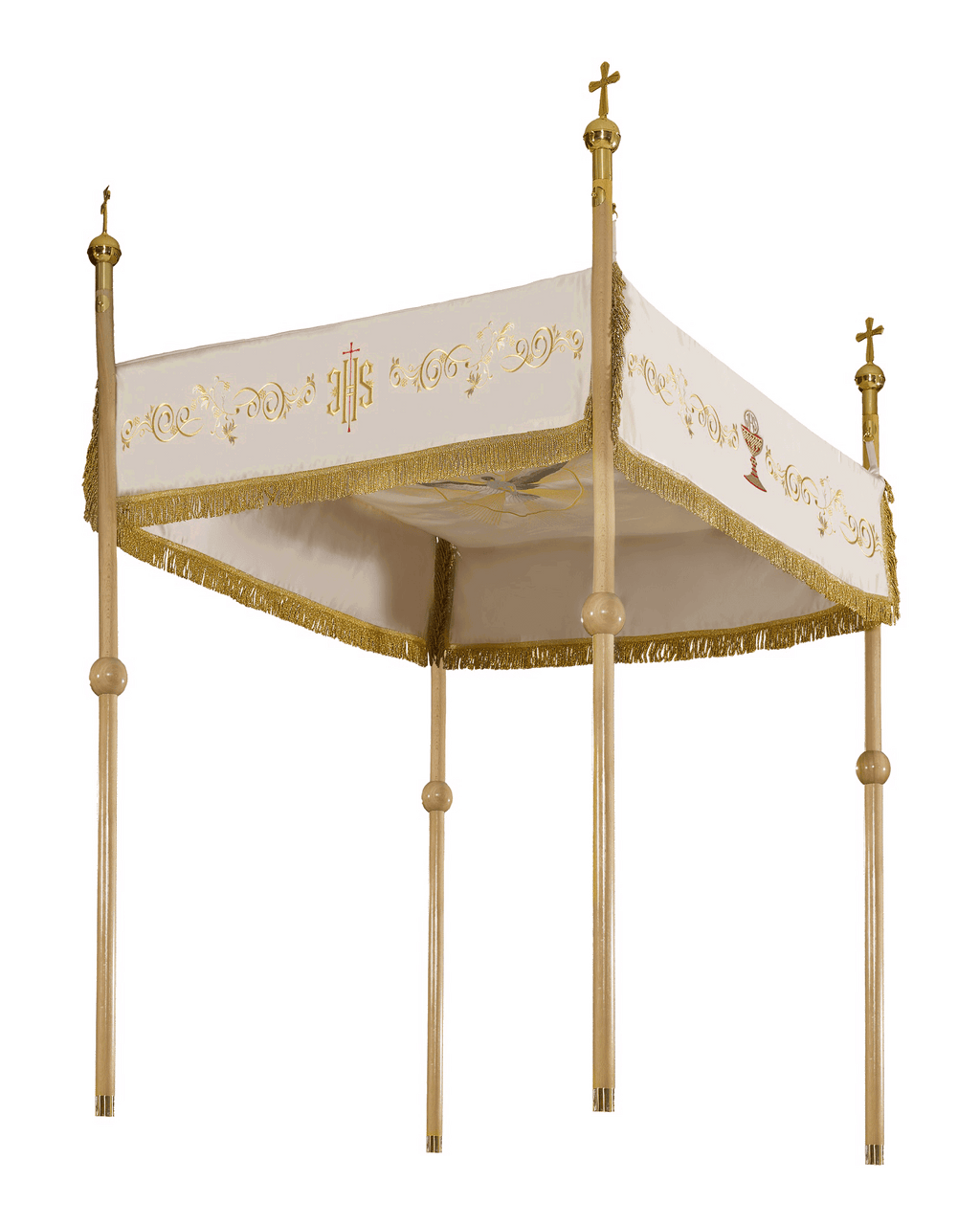 Dais de procession avec broderie simple KBA/009 140*160 - CHASUBLES.FR