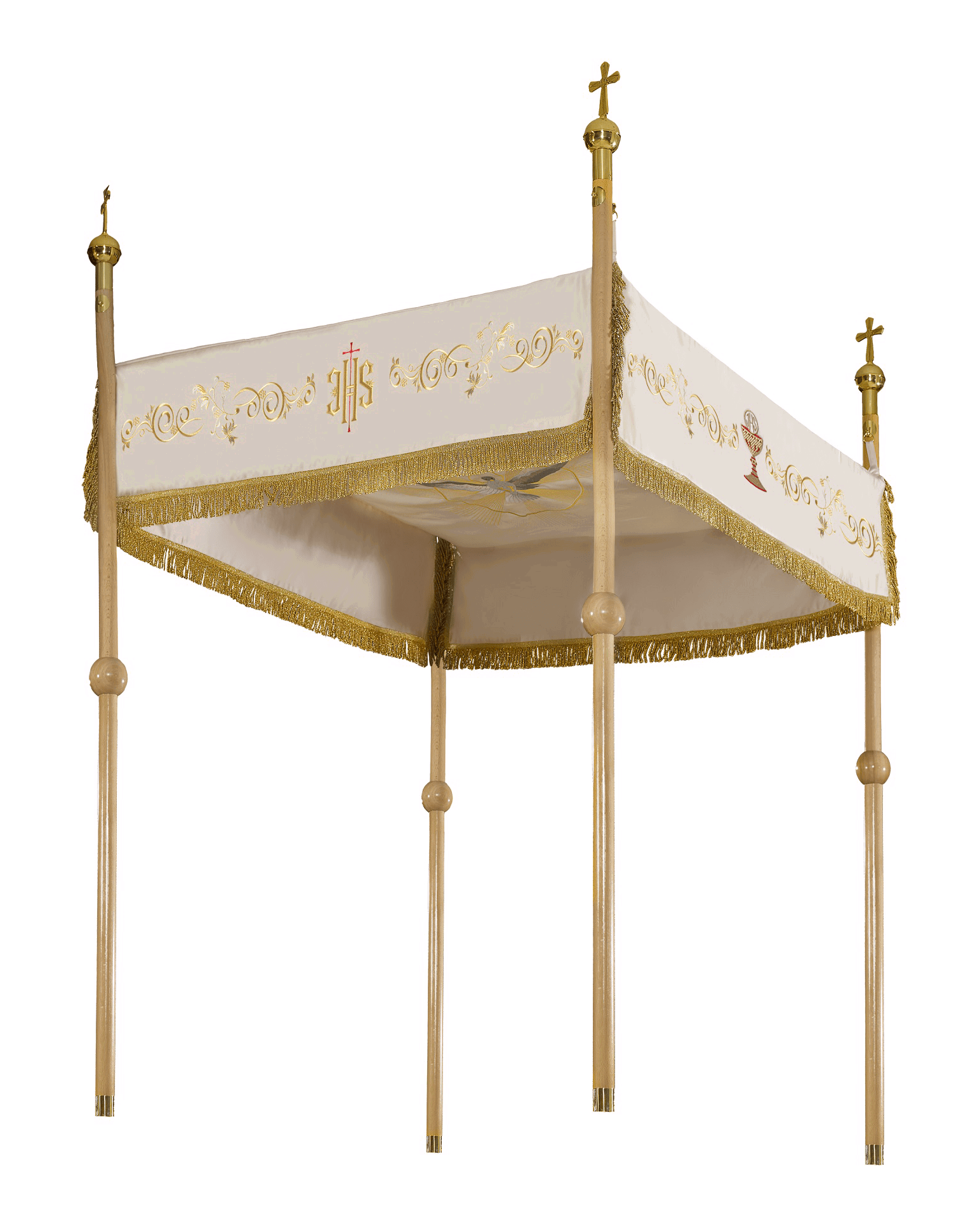 Dais de procession avec broderie simple KBA/009 140*160 - CHASUBLES.FR