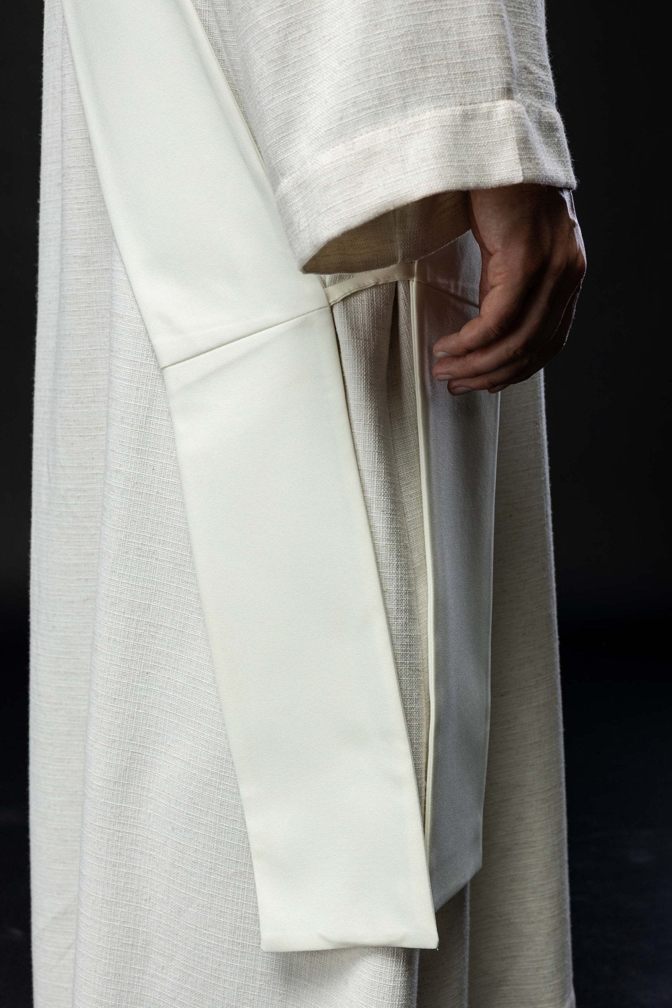 Diaconat Marian stole KSD/136/05/01 ECRU - CHASUBLES.FR