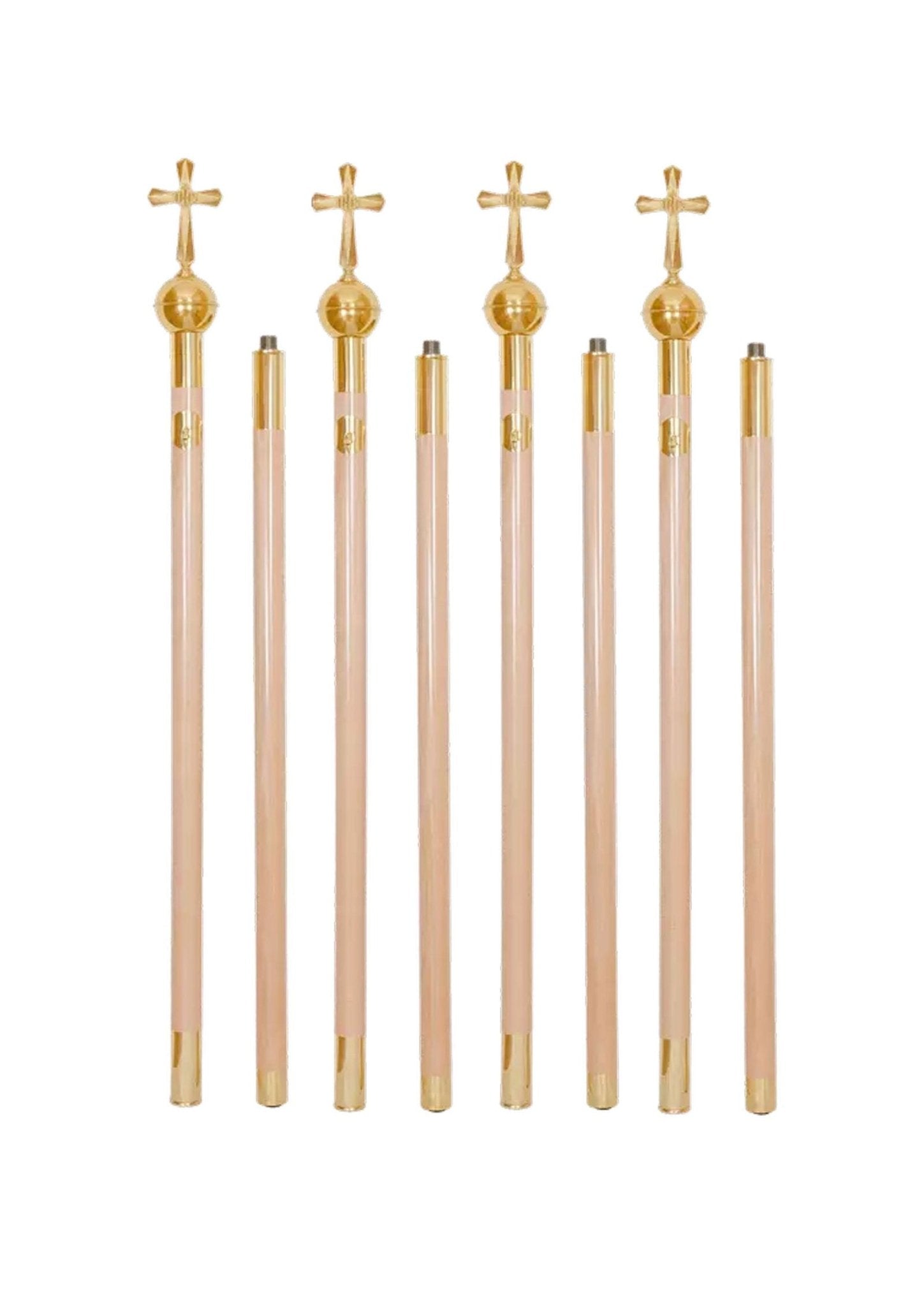 Hampe pour dais en bois DRZ/001 - CHASUBLES.FR