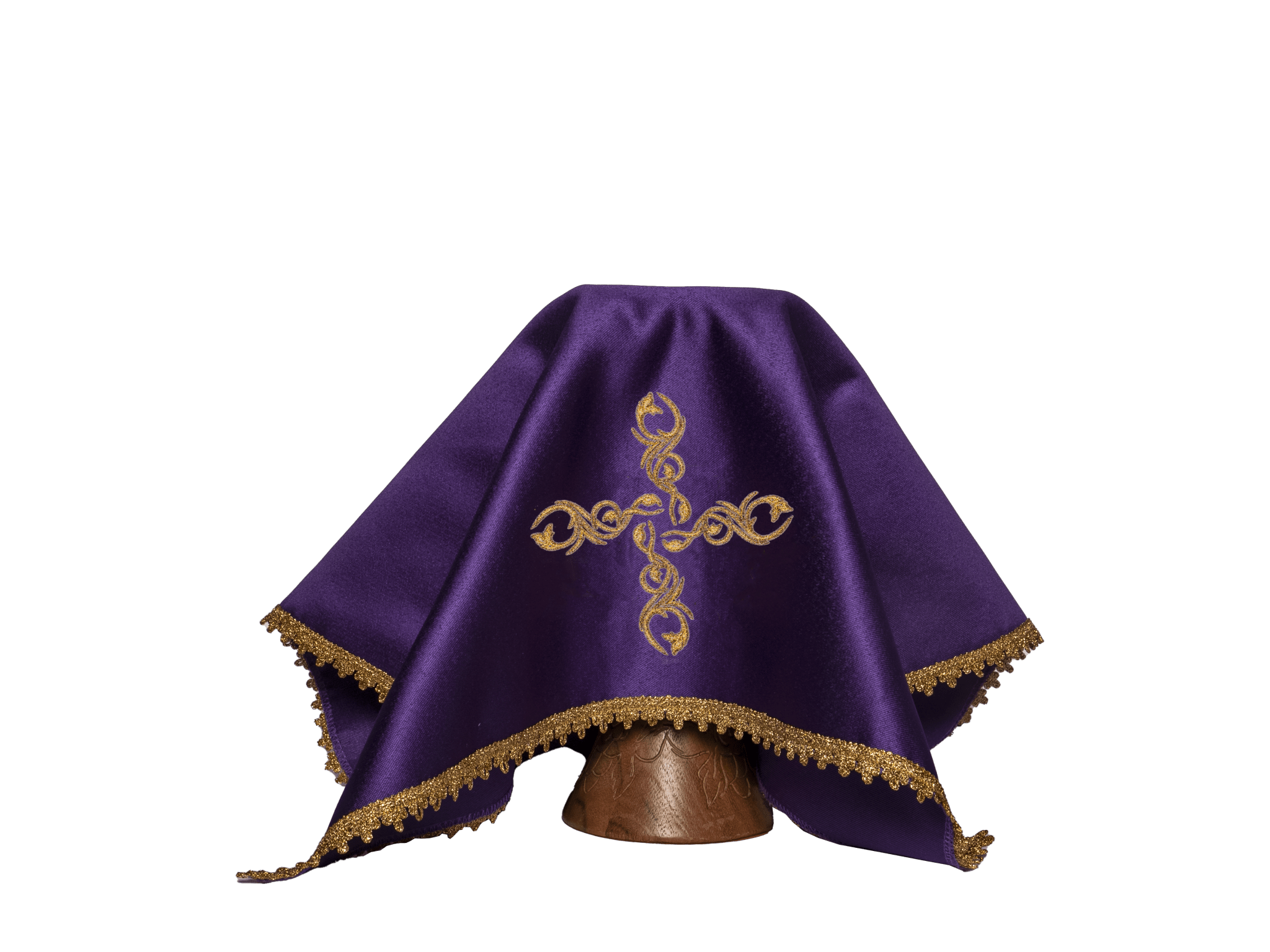 Jeu de voiles pour le calice en quatre couleurs liturgiques KWB/012 50X50 (4szt.) - CHASUBLES.FR