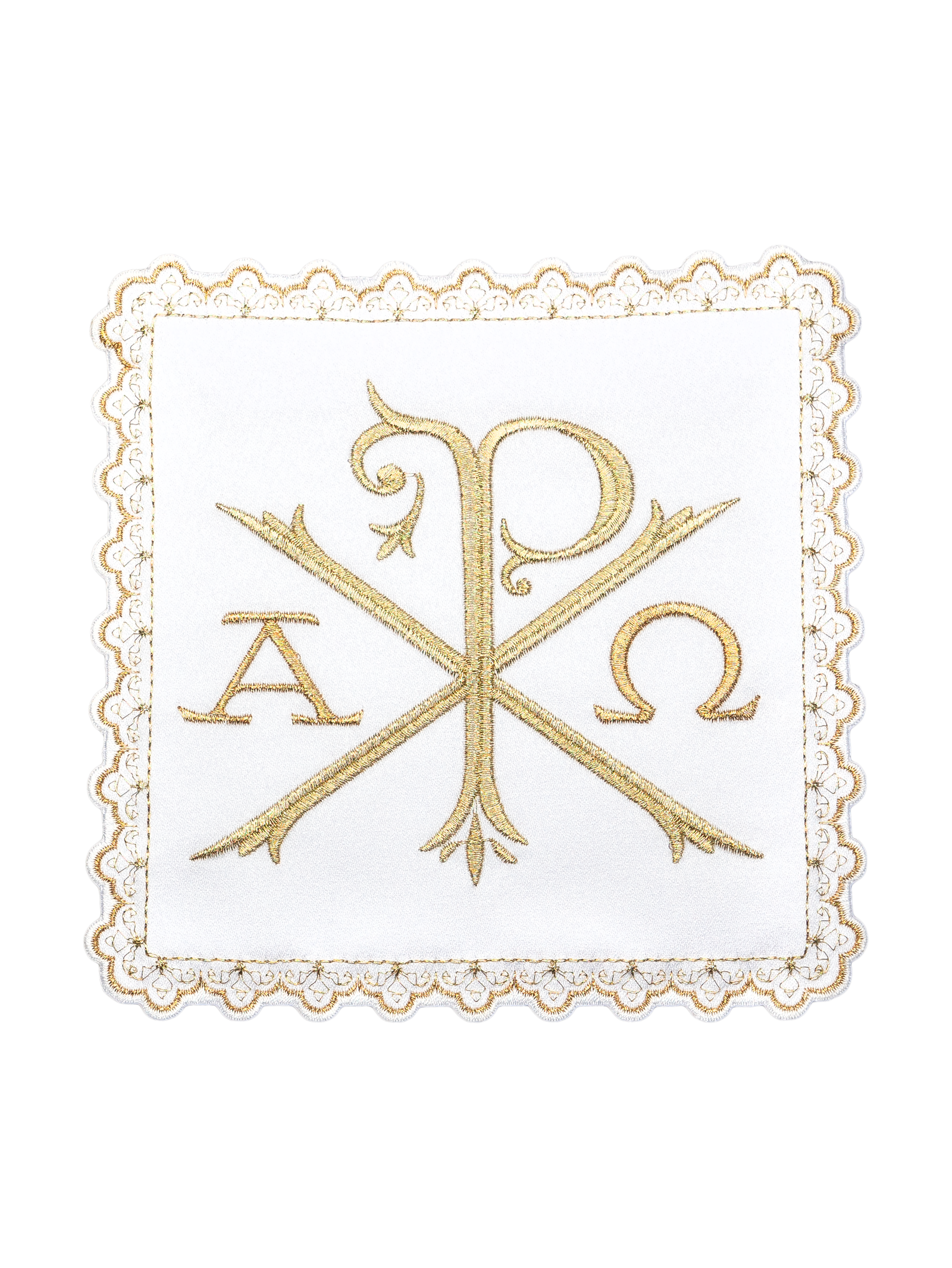 Set de tasses avec motif PAX et lettres Alpha et Omega