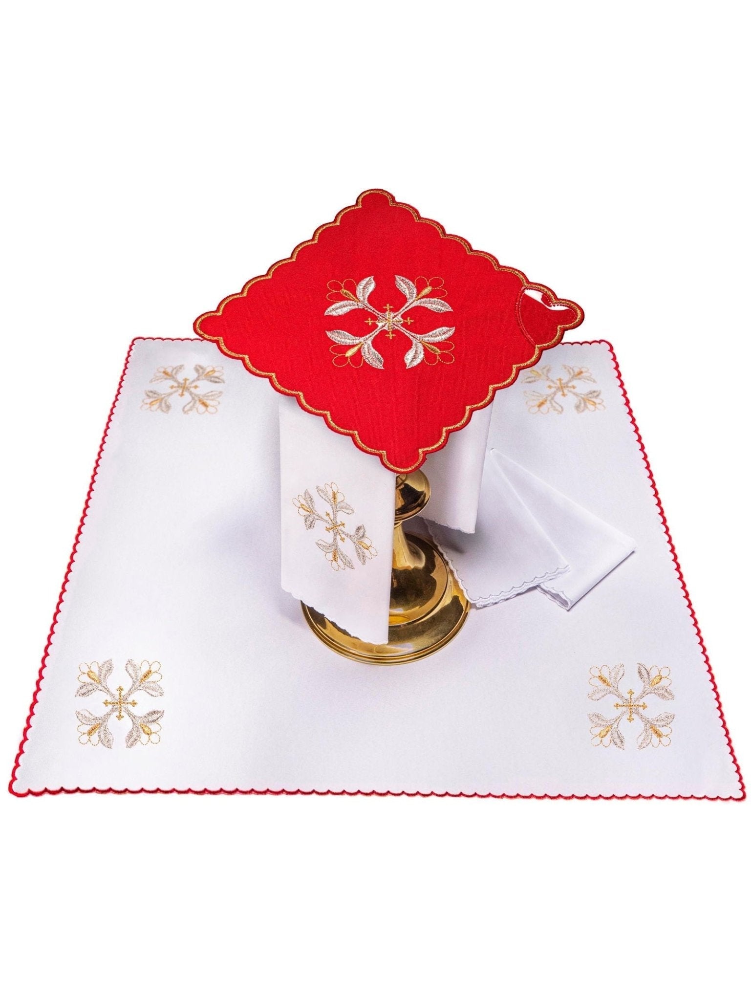 Linge d'autel avec le motif de la croix KK/063/02 - CHASUBLES.FR