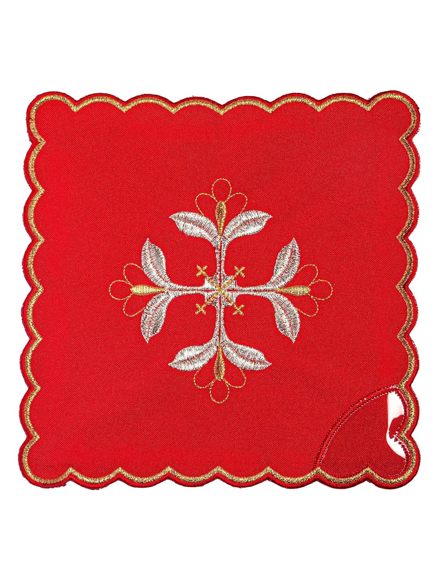 Linge d'autel avec le motif de la croix KK/063/02 - CHASUBLES.FR