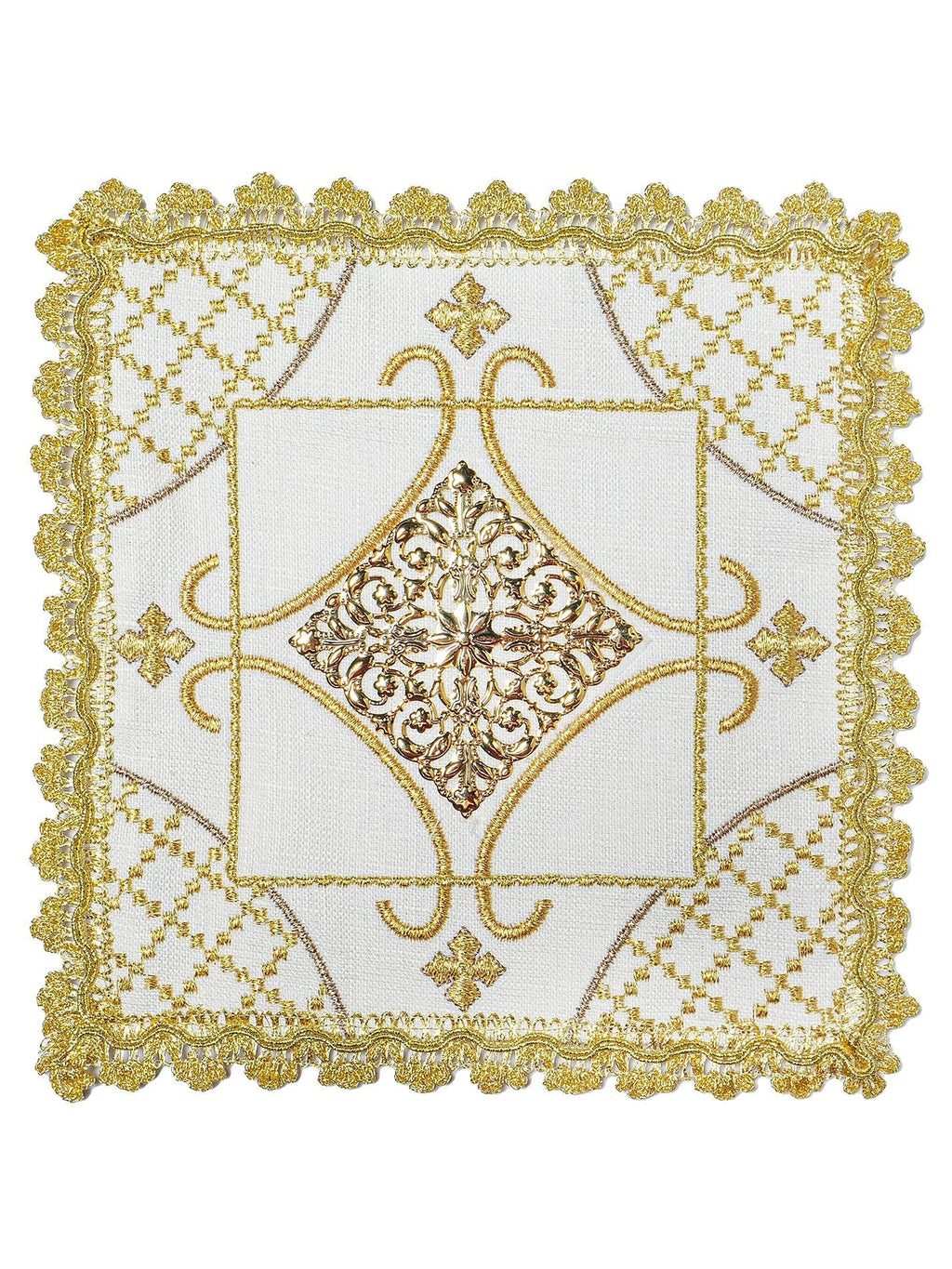 Linge d'autel avec le symbole IHS HA/5007 - CHASUBLES.FR