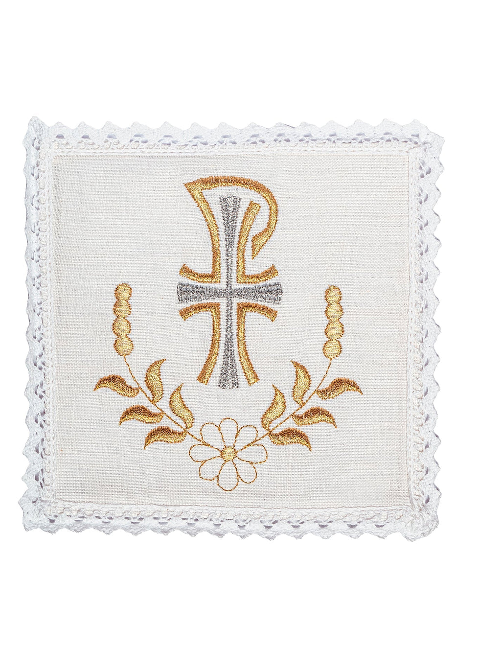 Linge d'autel avec un motif doré de PAX KKL/073 - CHASUBLES.FR
