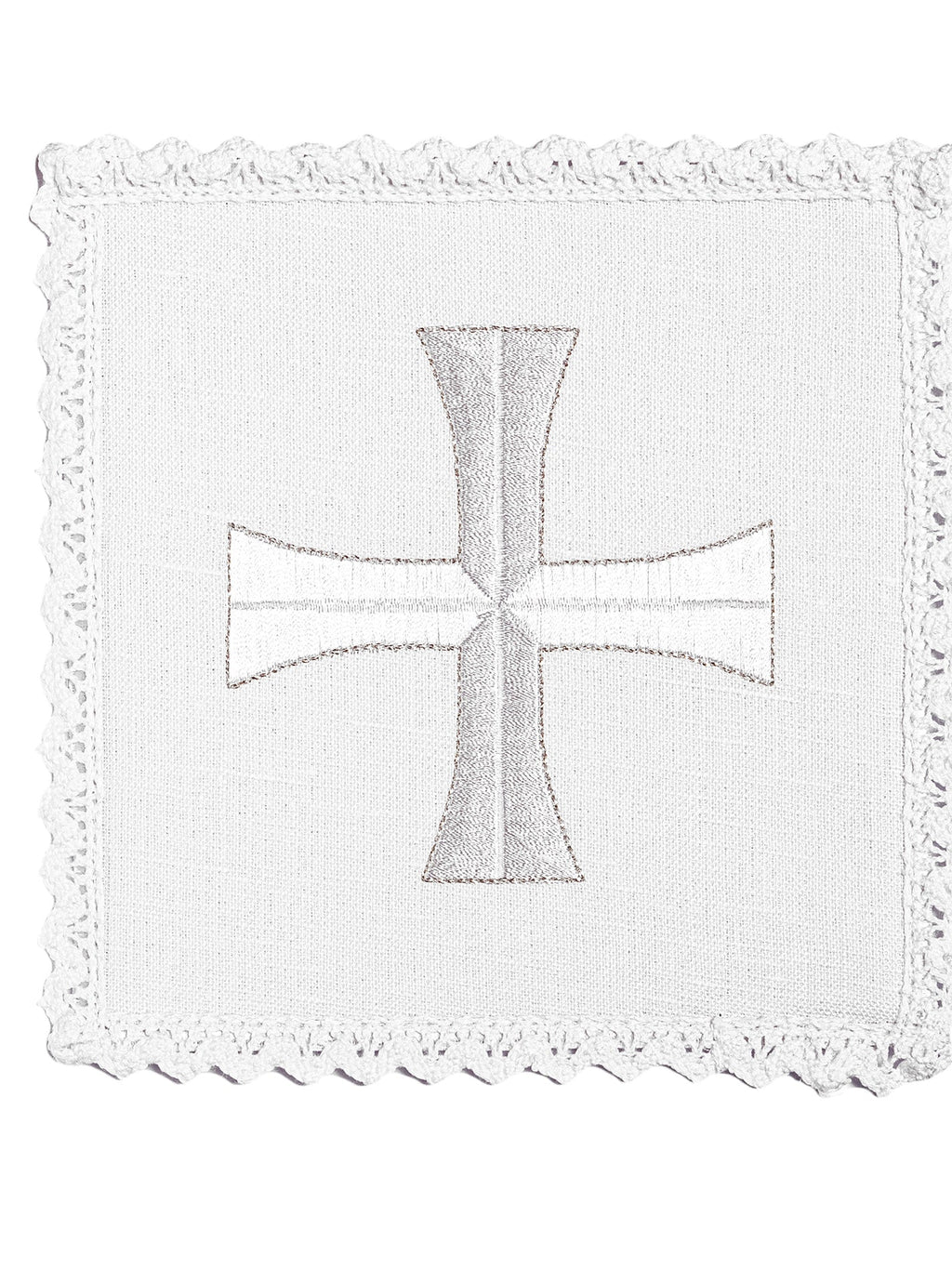 Linge d'autel avec une broderie délicate de croix KKL/010 - CHASUBLES.FR