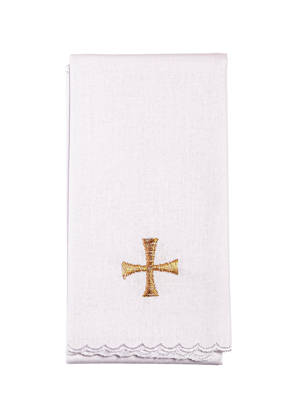 Linge d'autel avec une broderie dorée pour Noël KK/118 - CHASUBLES.FR