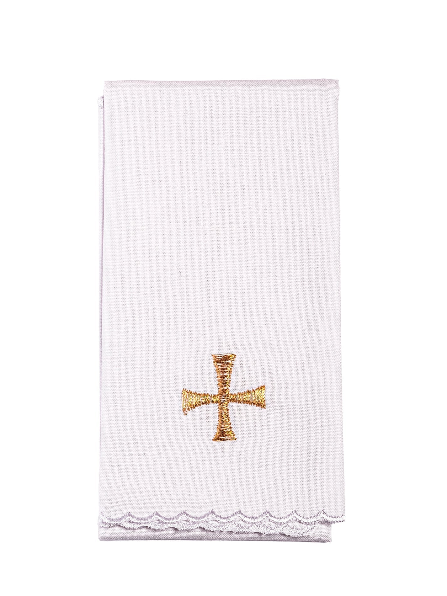 Linge d'autel avec une broderie dorée pour Noël KK/118 - CHASUBLES.FR