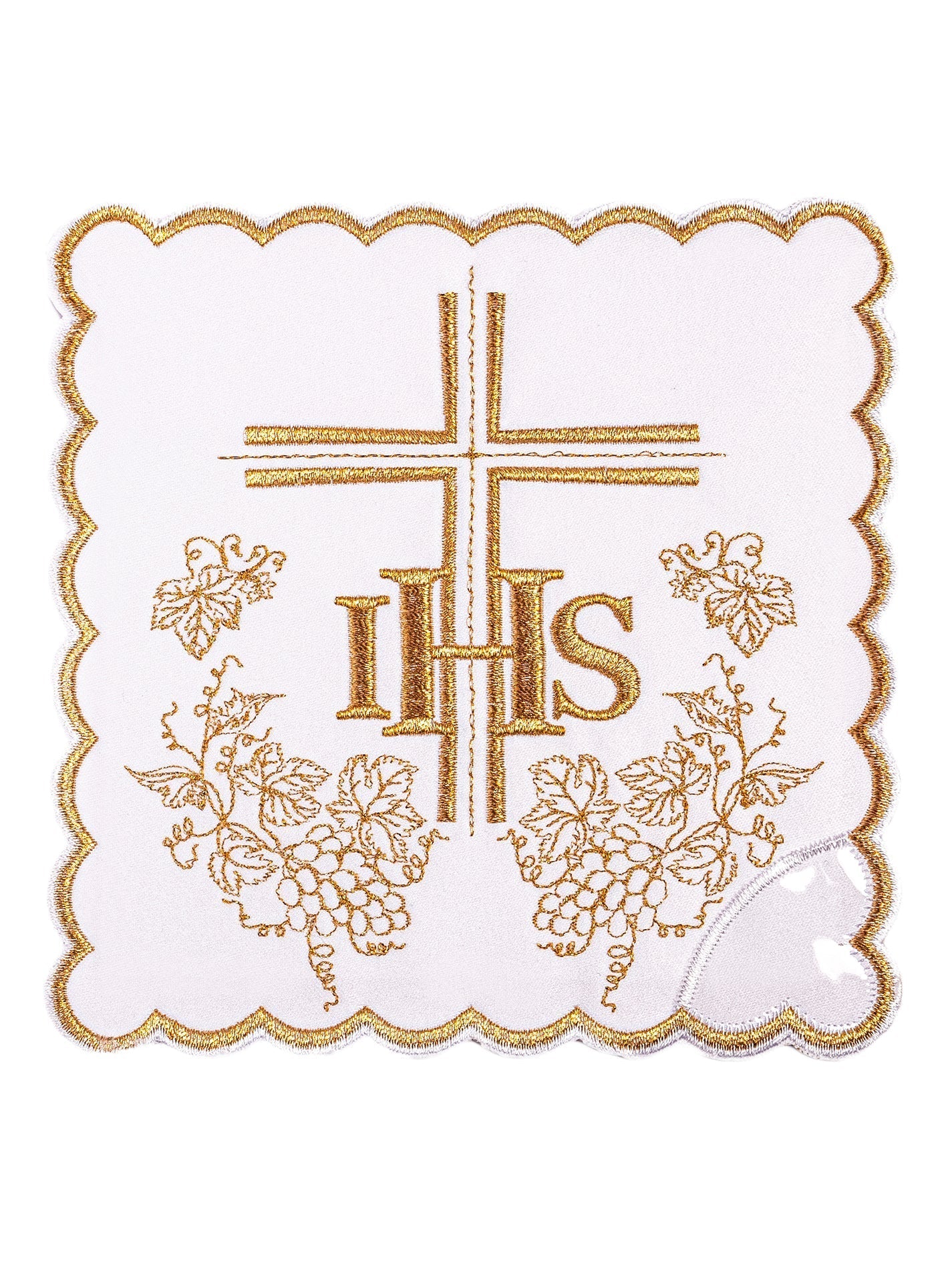 Linge d'autel blanc KK/156/04 - CHASUBLES.FR