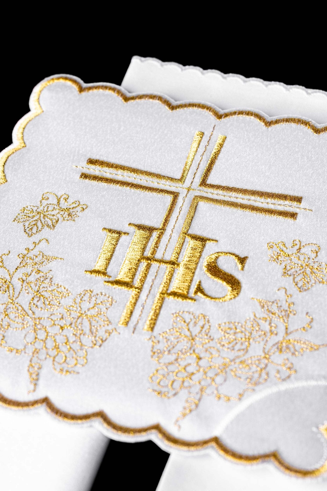 Linge d'autel blanc KK/156/04 - CHASUBLES.FR