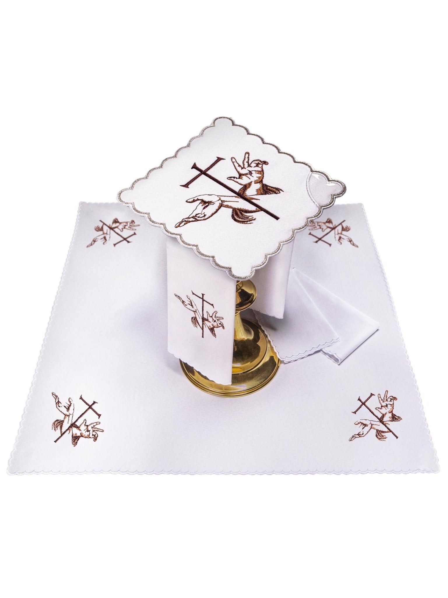 Linge d'autel brodé KK/022 - CHASUBLES.FR