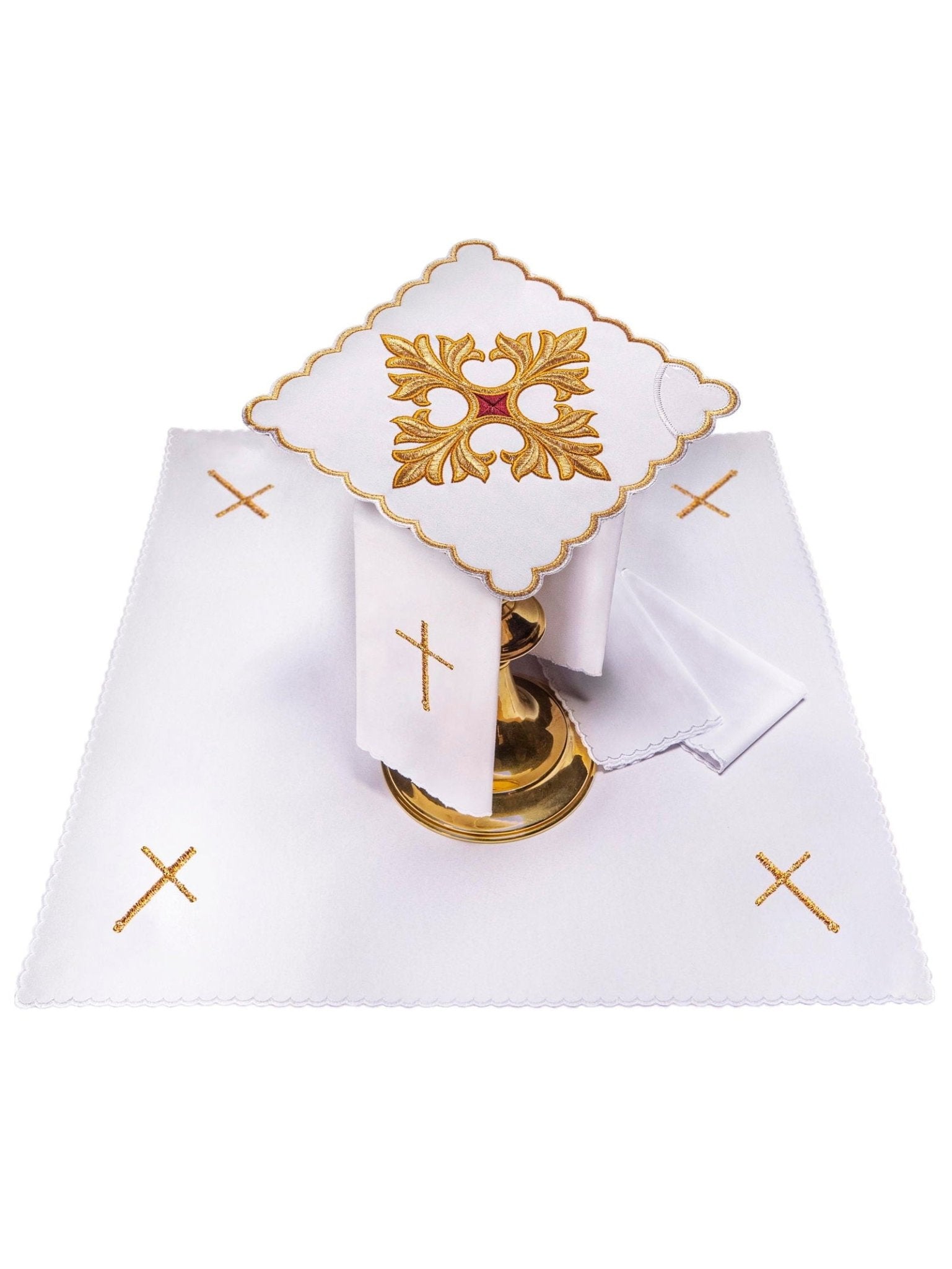 Linge d'autel brodé KK/170/04 - CHASUBLES.FR