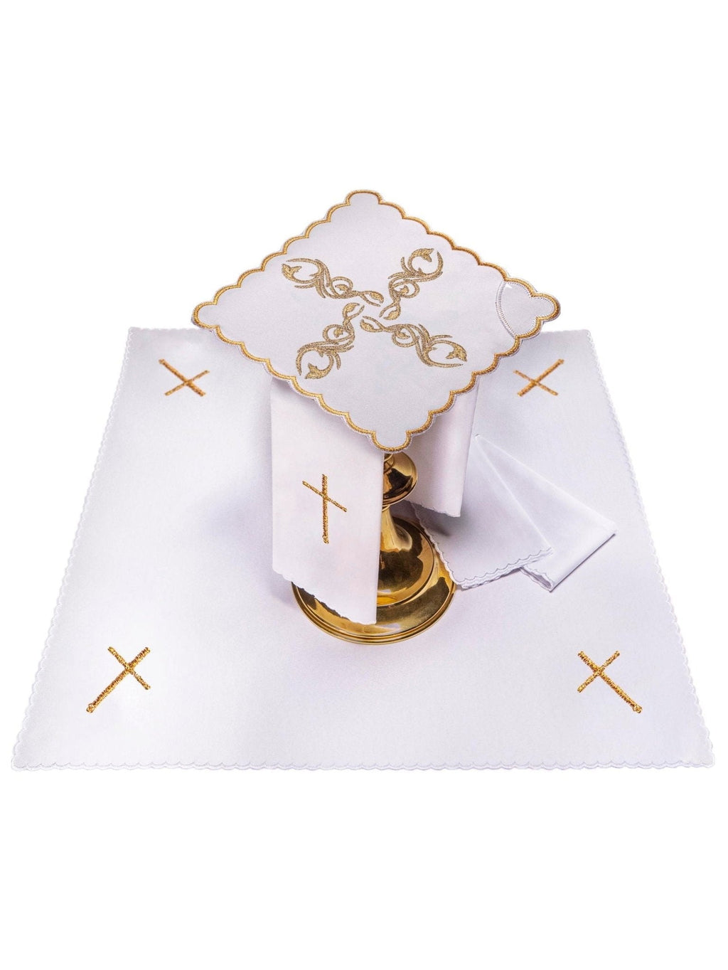 Linge d'autel brodé KK/182 - CHASUBLES.FR