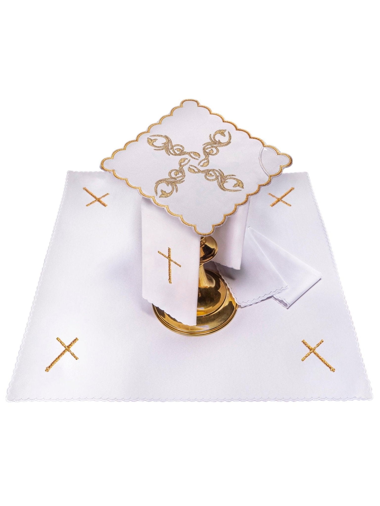 Linge d'autel brodé KK/182 - CHASUBLES.FR