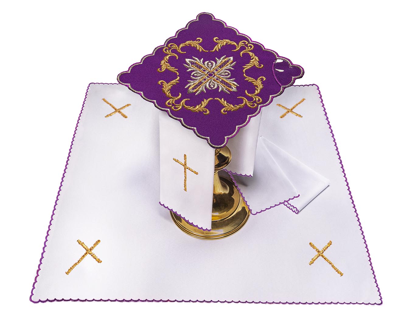 Linge d'autel brodé KK/151/03 - CHASUBLES.FR