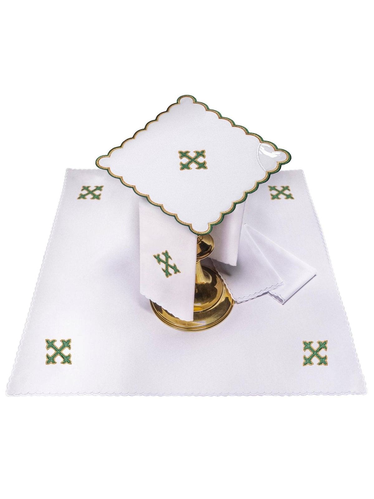 Linge d'autel brodé KK/075/C3 - CHASUBLES.FR