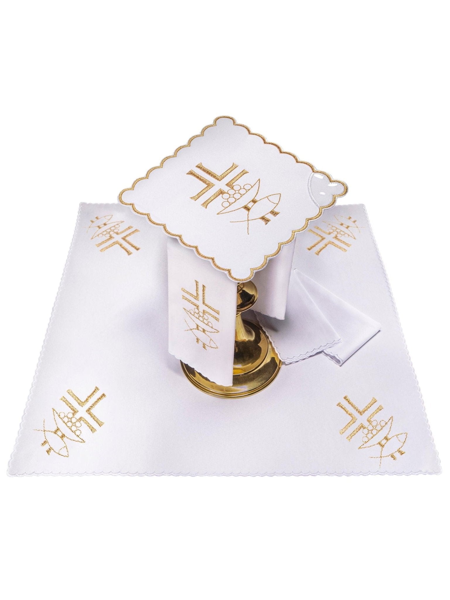 Linge d'autel brodé KK/005 - CHASUBLES.FR