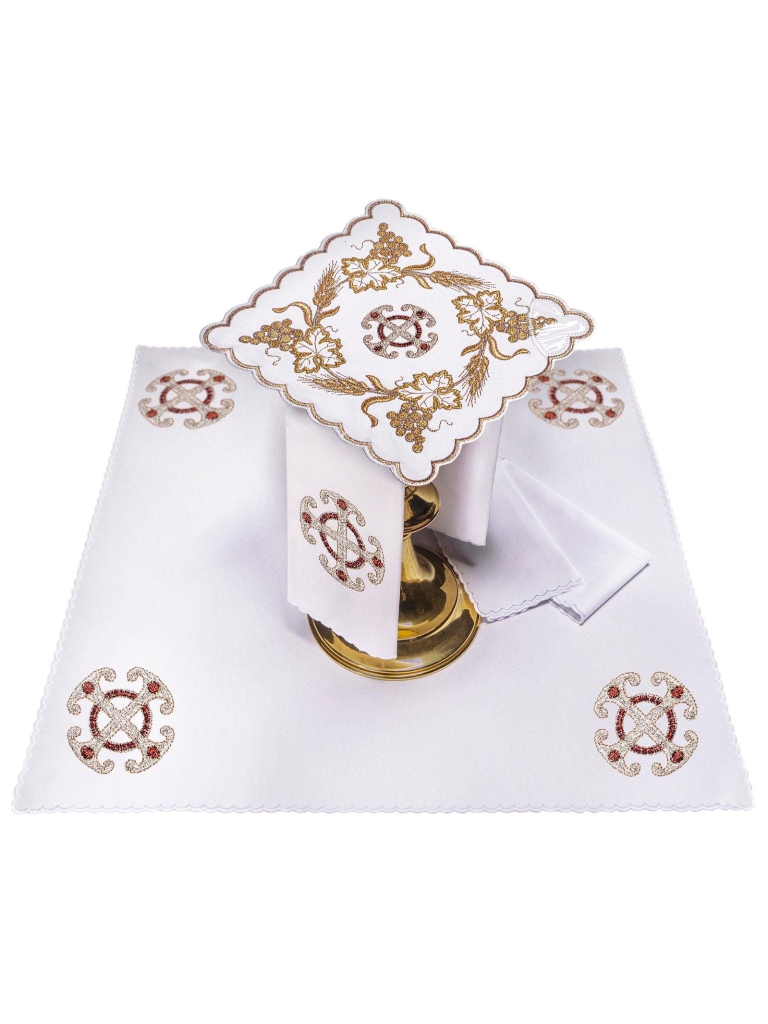 Linge d'autel brodé KK/036 - CHASUBLES.FR