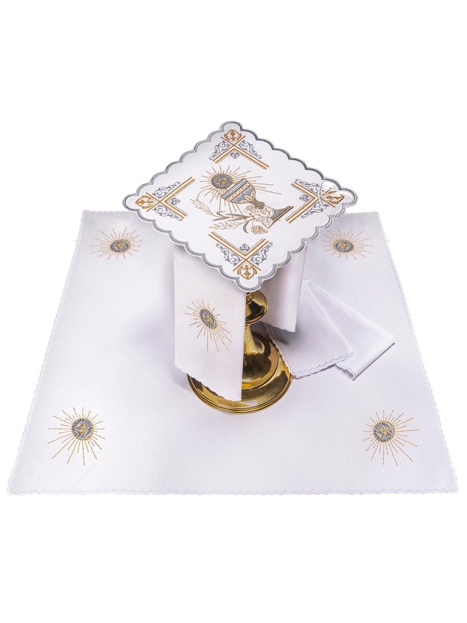 Linge d'autel brodé KK/163 - CHASUBLES.FR