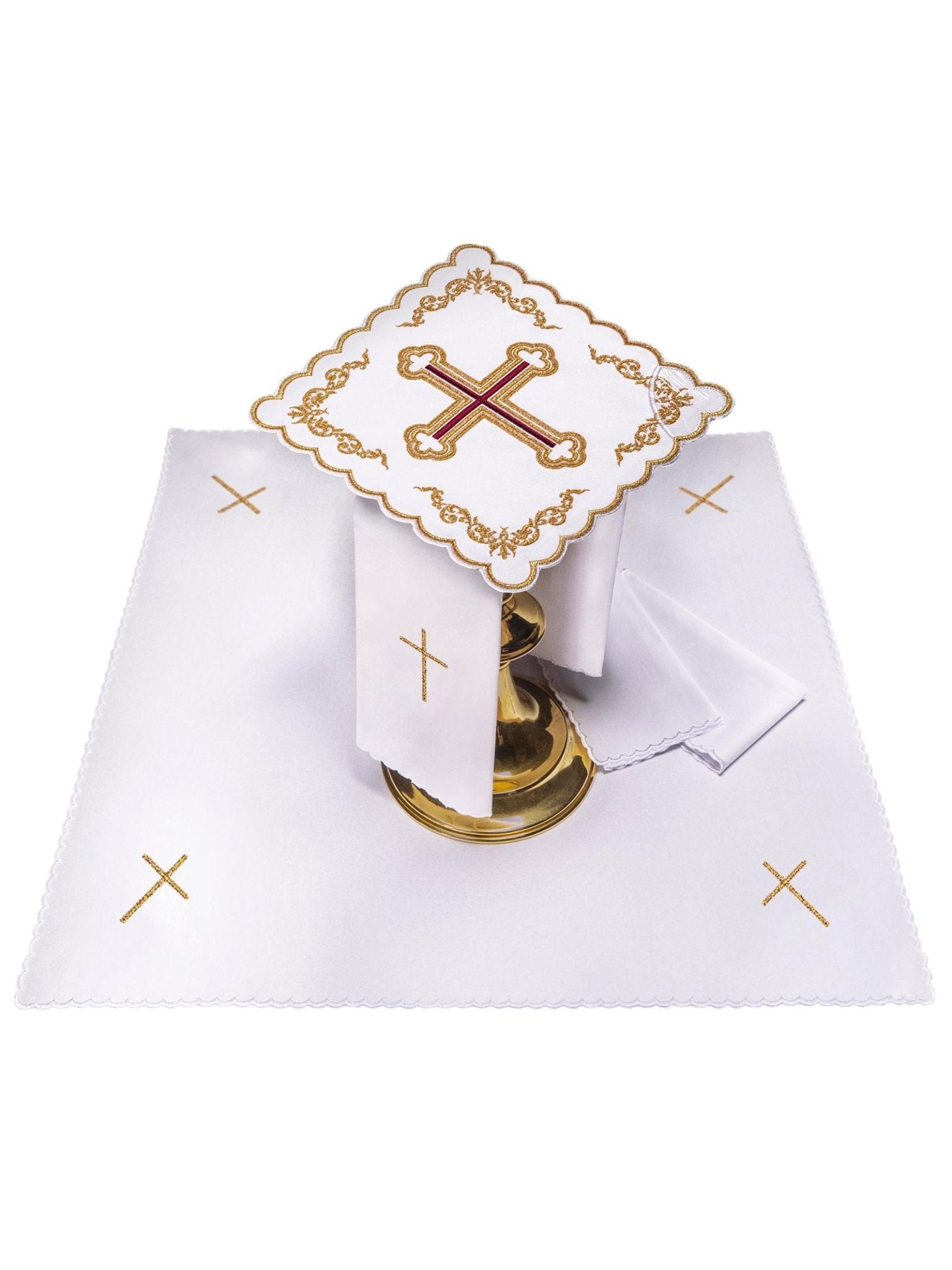 Linge d'autel brodé KK/155 - CHASUBLES.FR