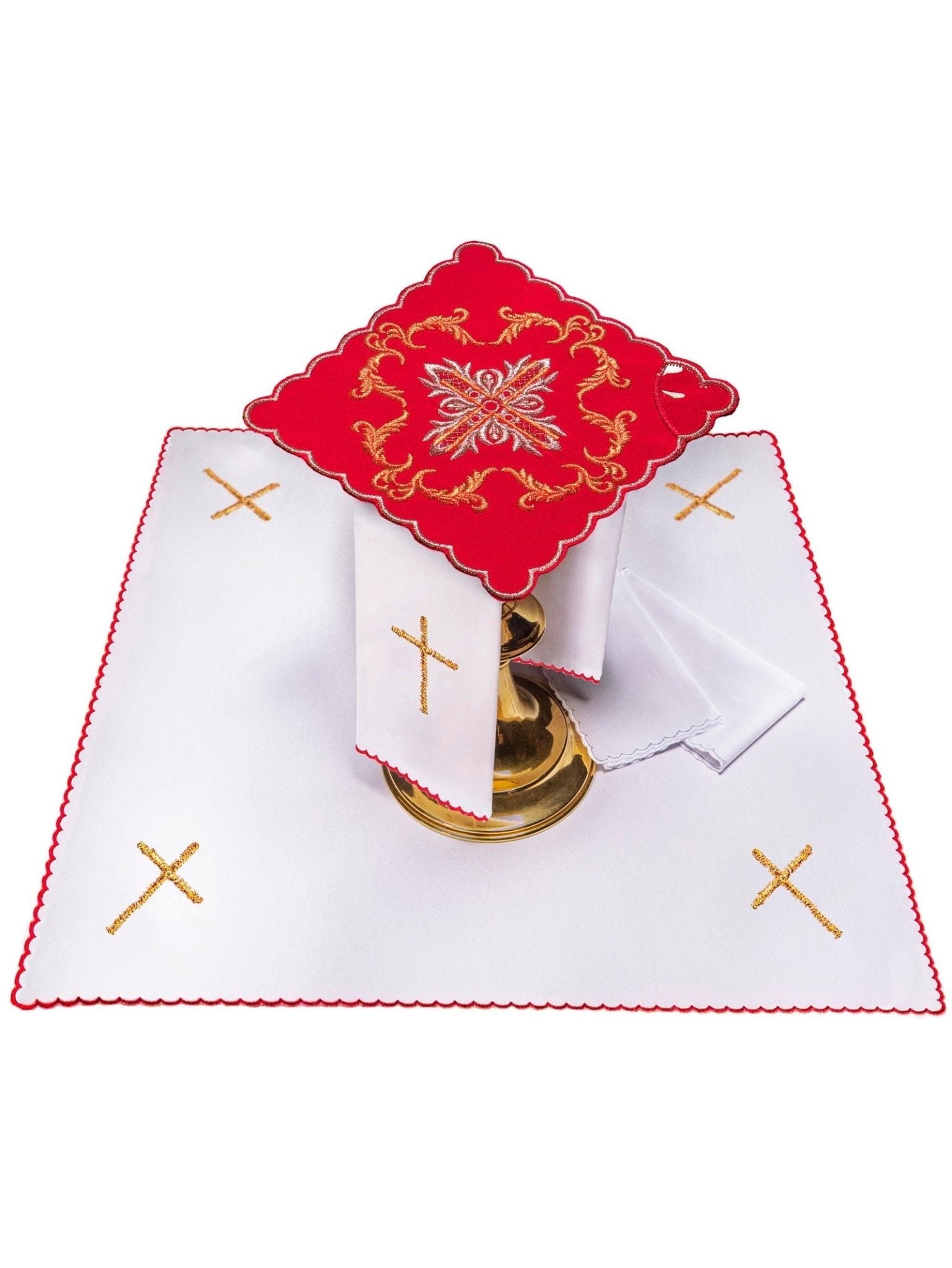 Linge d'autel brodé KK/151/02 - CHASUBLES.FR