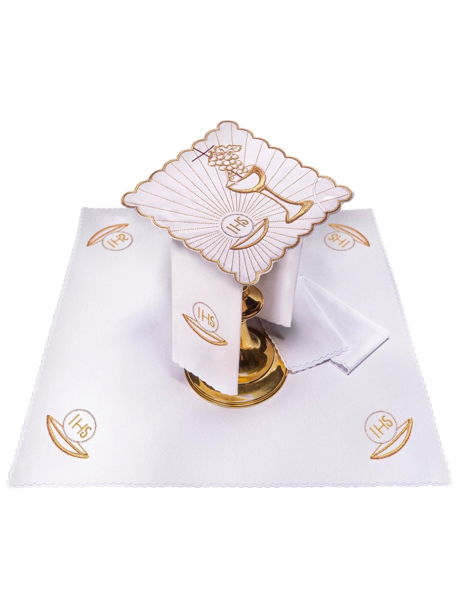 Linge d'autel brodé KK/089 - CHASUBLES.FR