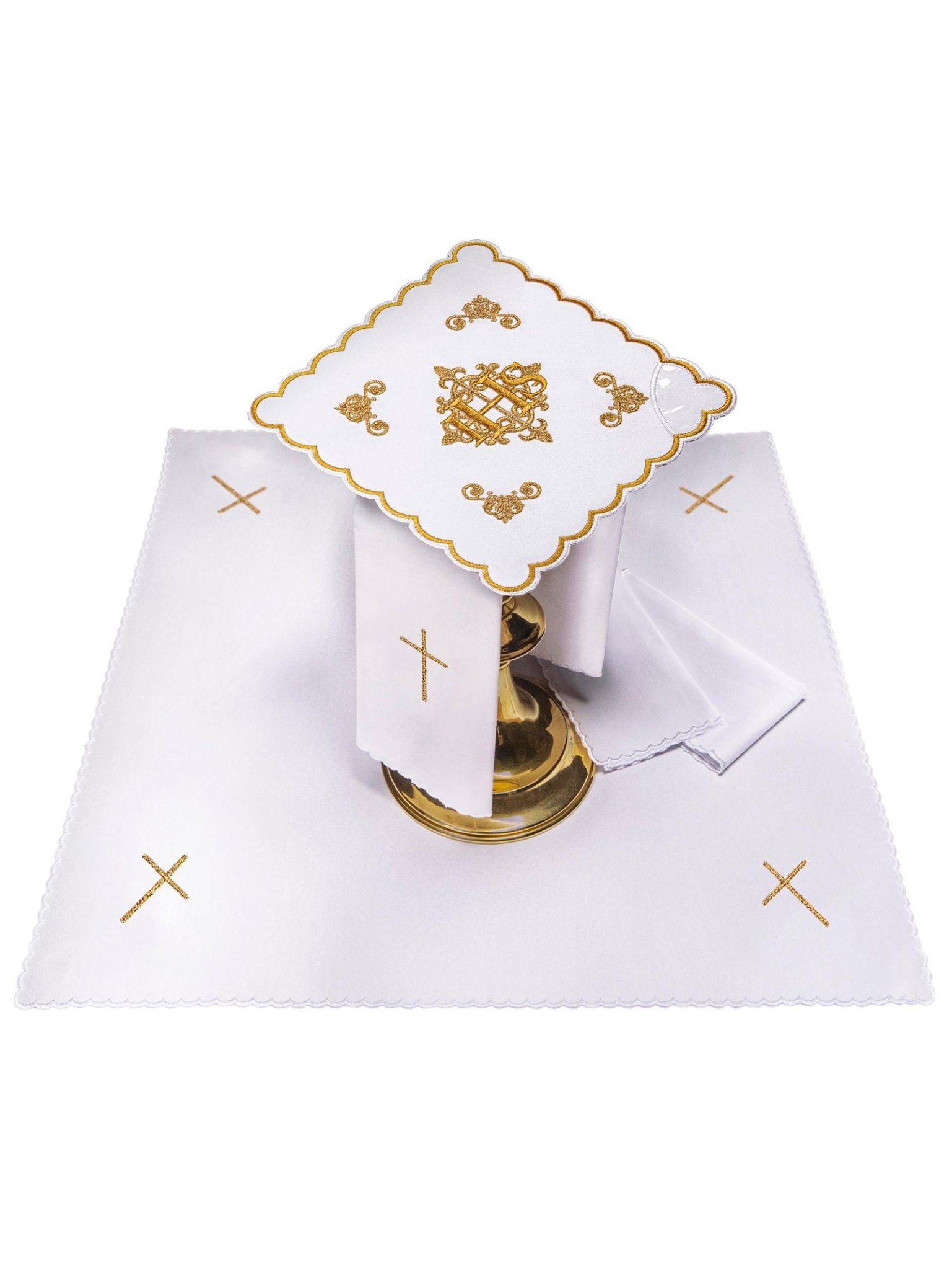 Linge d'autel brodé KK/152 - CHASUBLES.FR