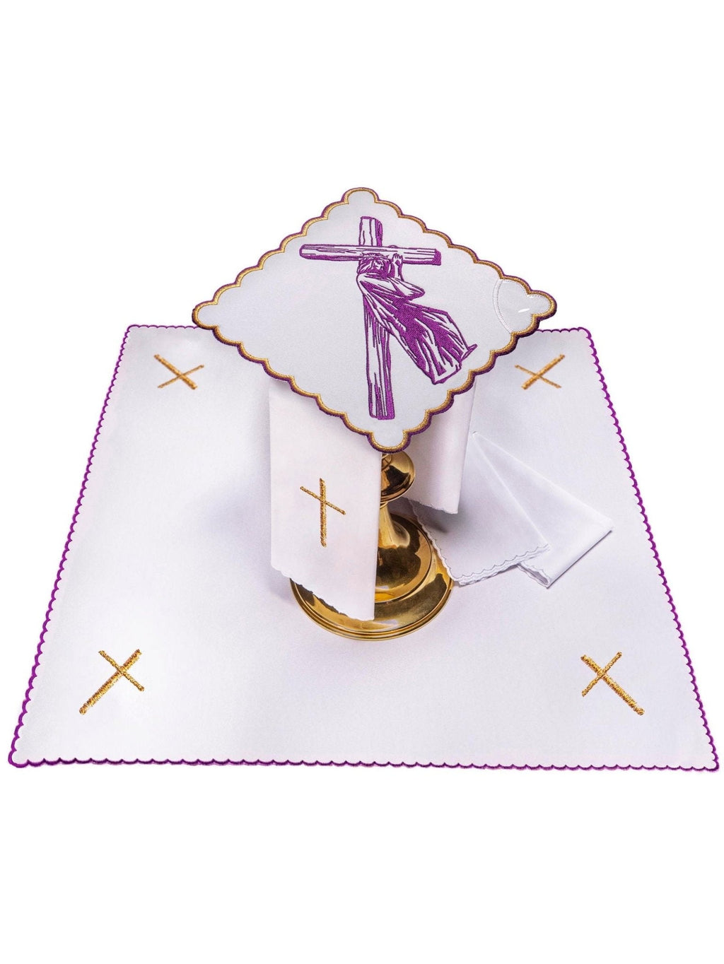 Linge d'autel brodé KK/116 - CHASUBLES.FR