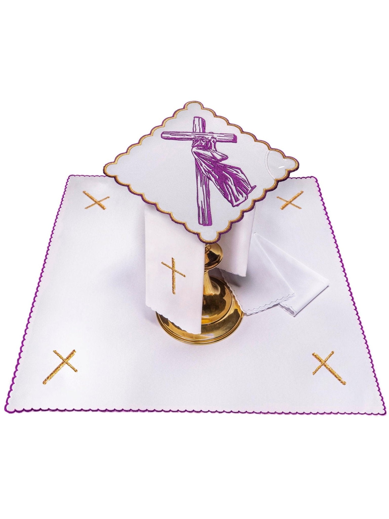 Linge d'autel brodé KK/116 - CHASUBLES.FR