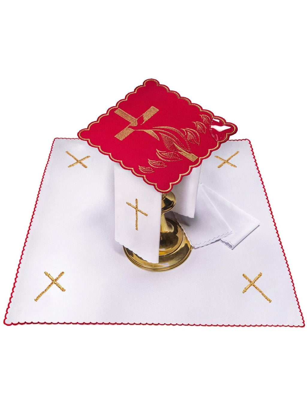 Linge d'autel brodé avec le motif du Saint - Esprit KK/142 - CHASUBLES.FR