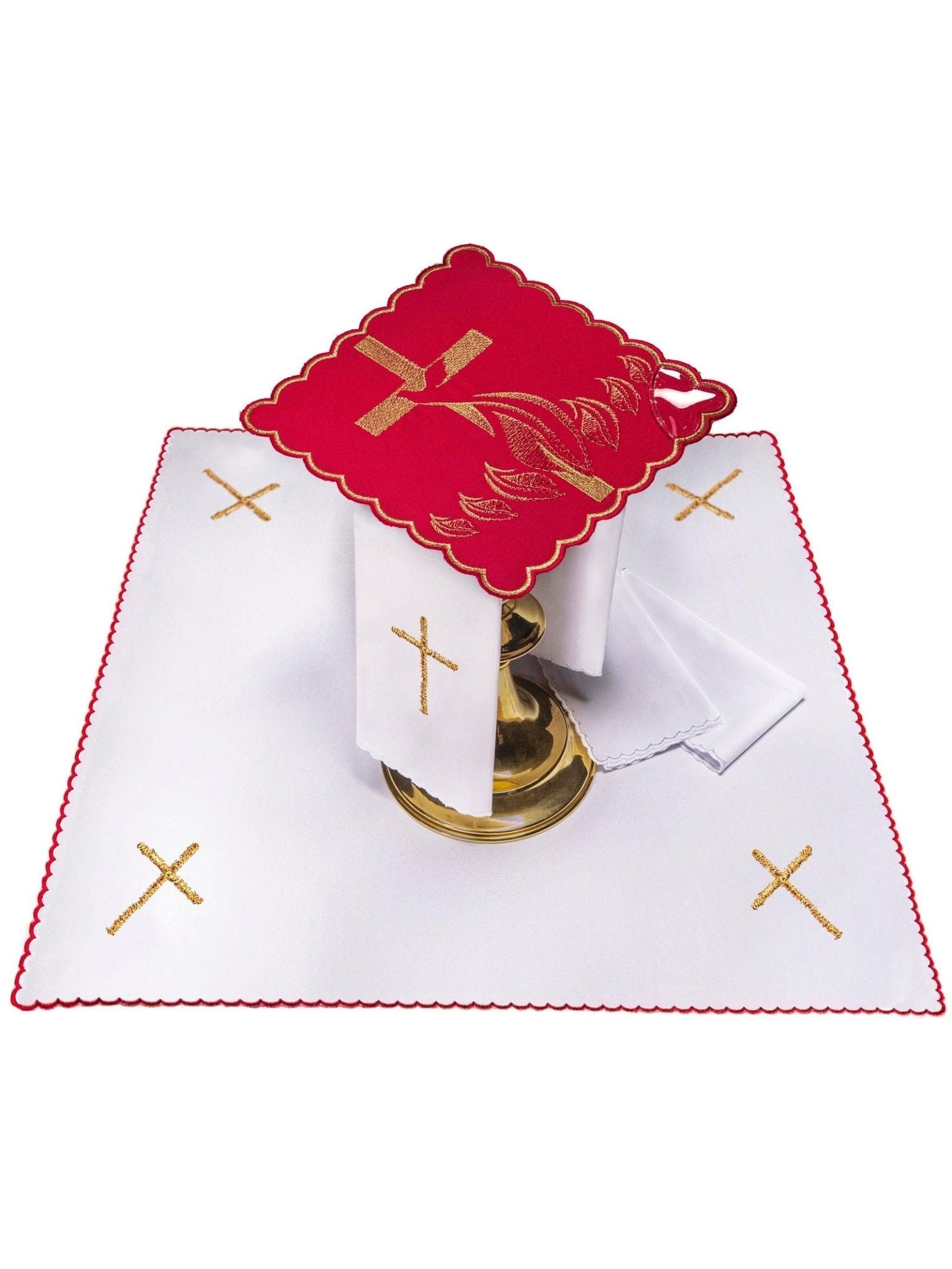 Linge d'autel brodé avec le motif du Saint - Esprit KK/142 - CHASUBLES.FR