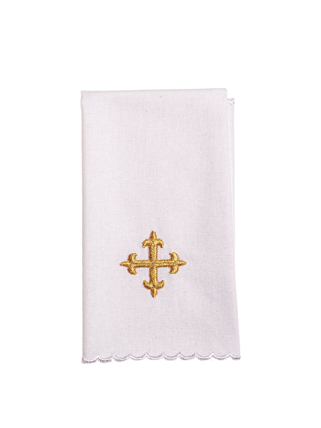 Linge d'autel brodé avec le motif IHS KK/168 - CHASUBLES.FR