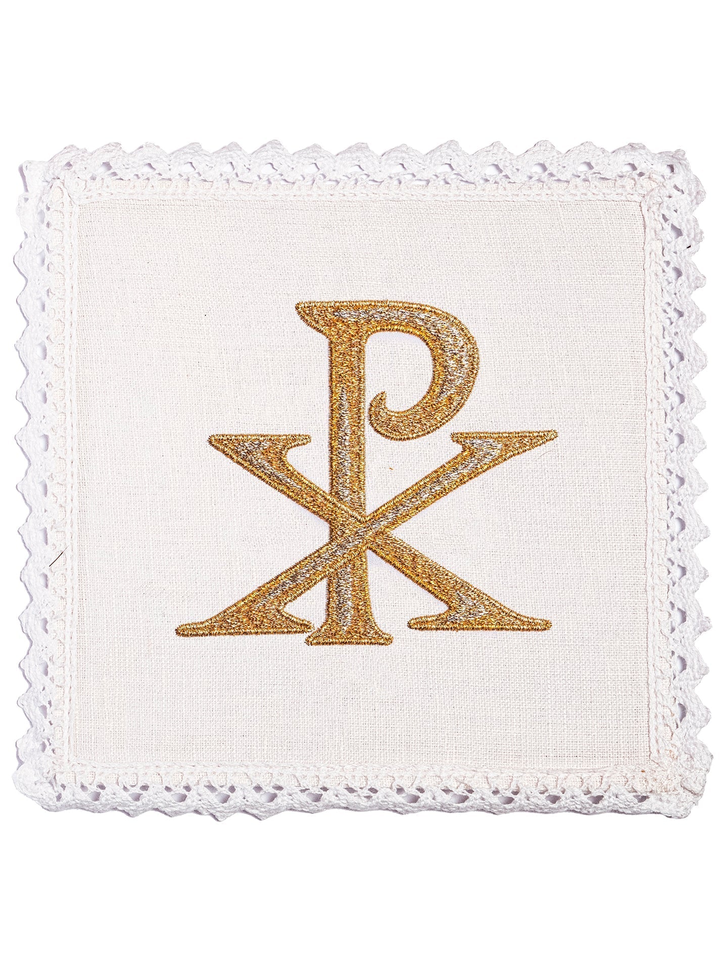 Linge d'autel brodé avec le motif PAX KKL/178 - CHASUBLES.FR