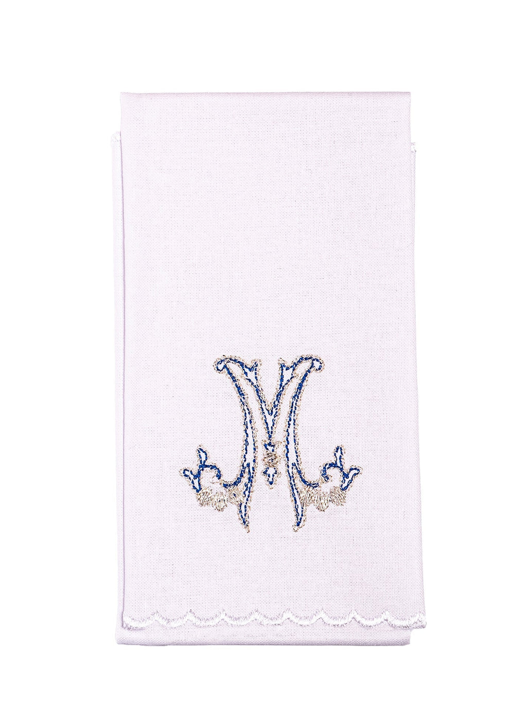 Linge d'autel brodé avec un motif marial richement décoré KK/085 - CHASUBLES.FR