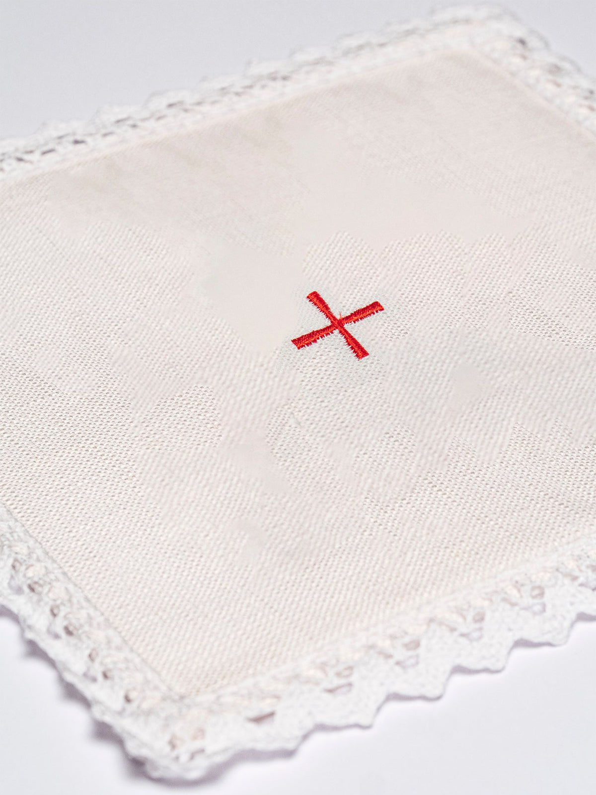 Linge d'autel brodé lin KKL/136 - CHASUBLES.FR
