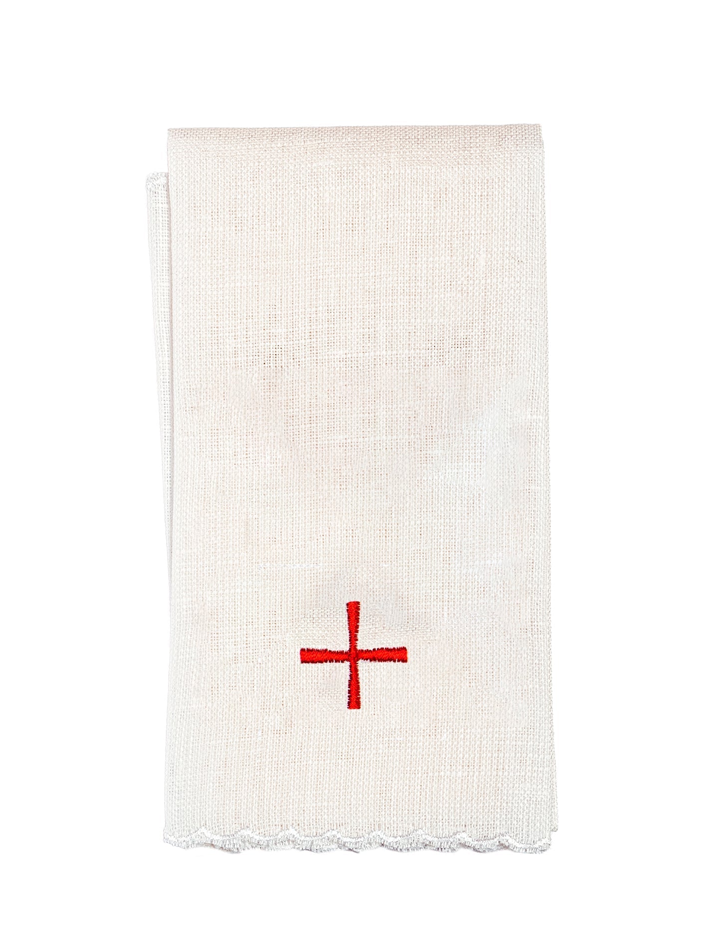 Linge d'autel brodé lin KKL/136 - CHASUBLES.FR