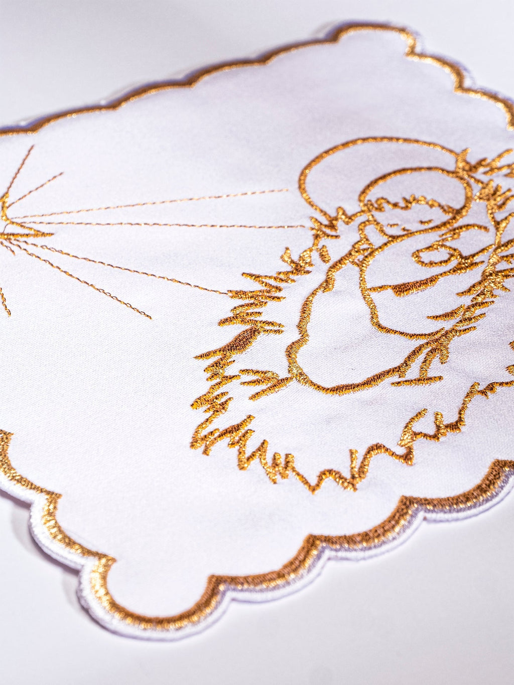 Linge d'autel brodé pour Noël KK/124 - CHASUBLES.FR
