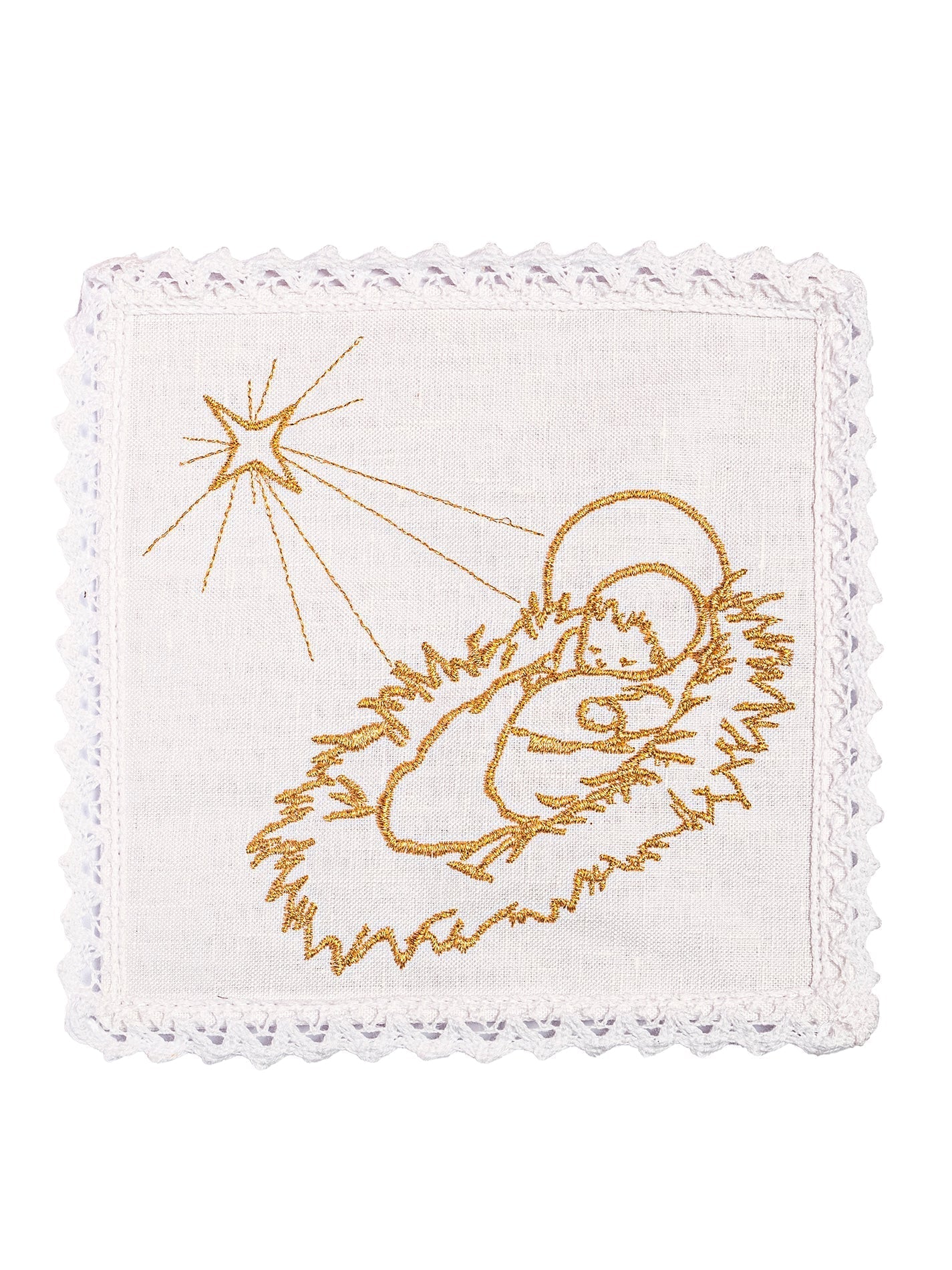 Linge d'autel brodé pour Noël KKL/124 - CHASUBLES.FR