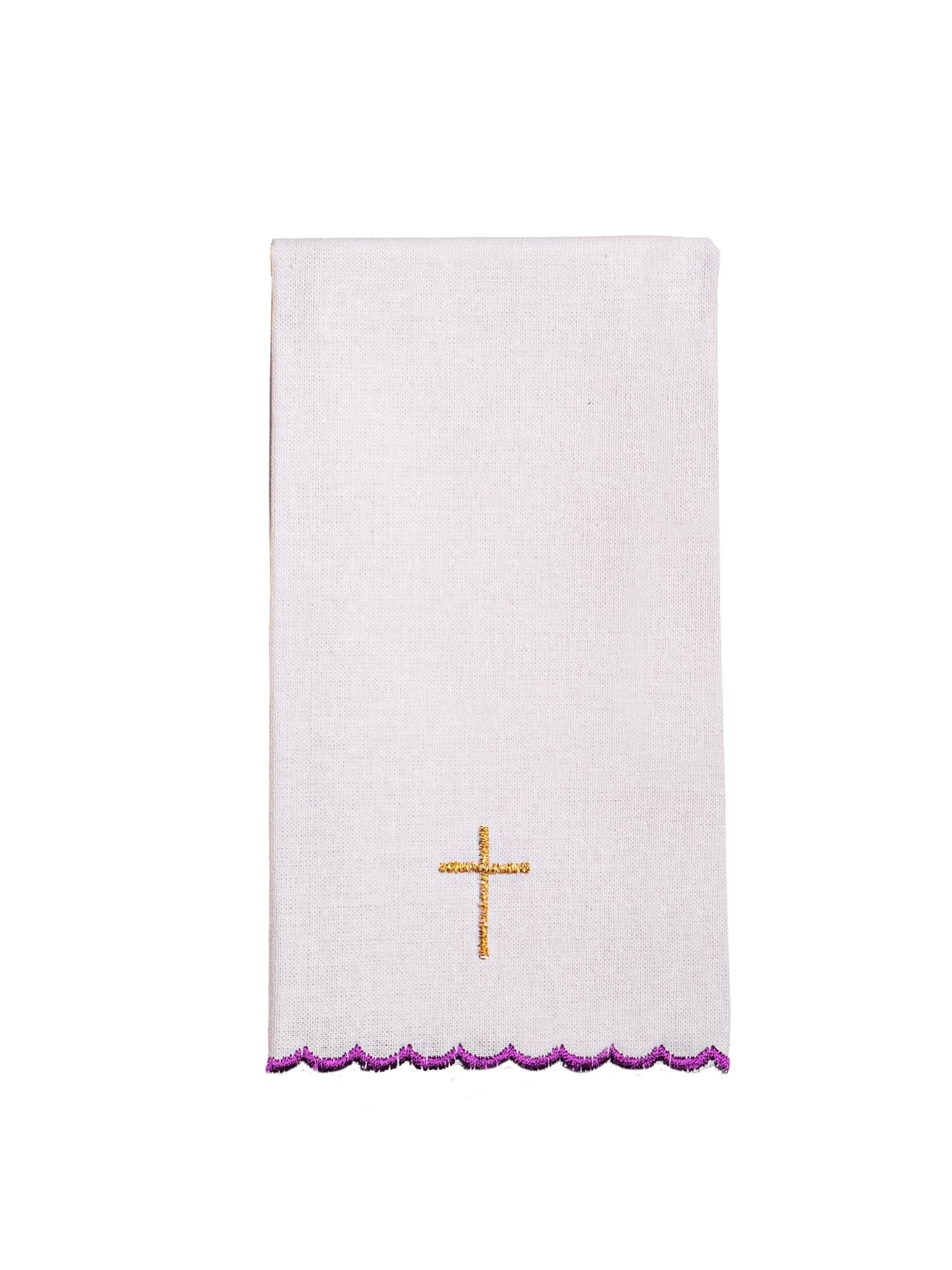 Linge d'autel violet KK/156/03 - CHASUBLES.FR