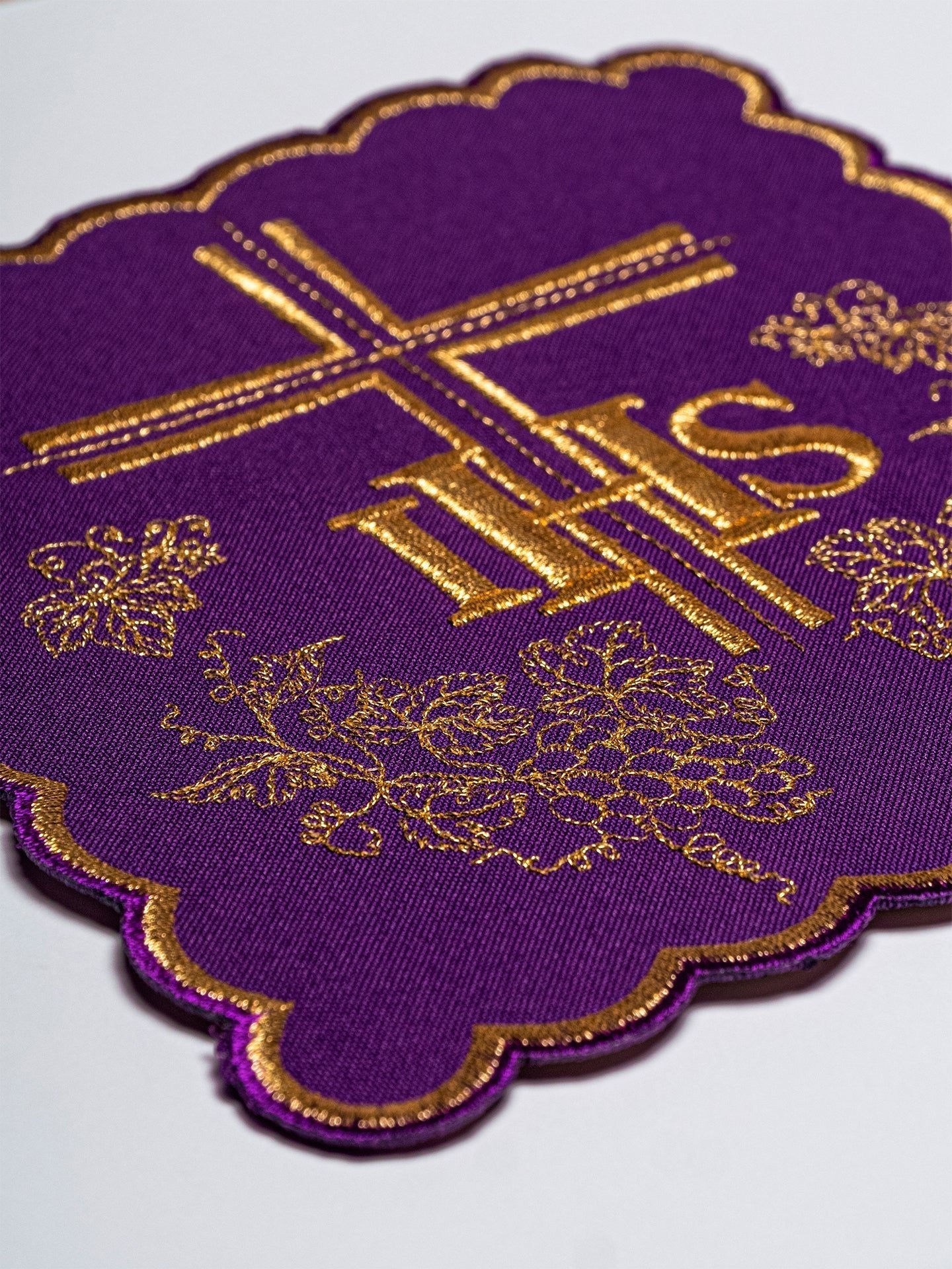Linge d'autel violet KK/156/03 - CHASUBLES.FR