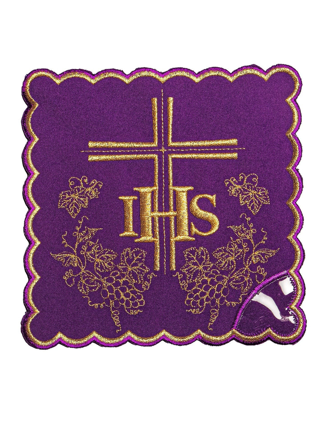 Linge d'autel violet KK/156/03 - CHASUBLES.FR