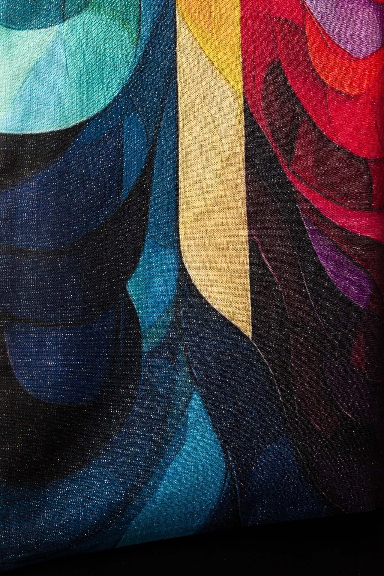 Nappe imprimée pour l’ambon multicolore avec un motif de croix KOD/8005/99/40 55*250 - CHASUBLES.FR